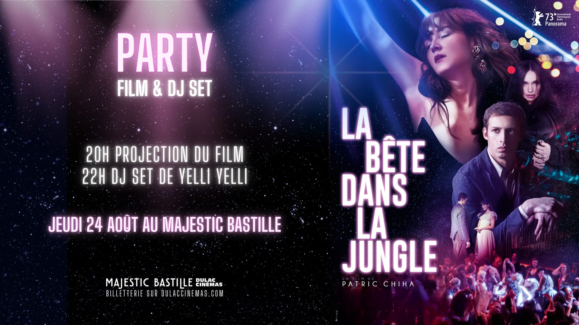 Dj Set Dans Une Salle De Cinéma Cover