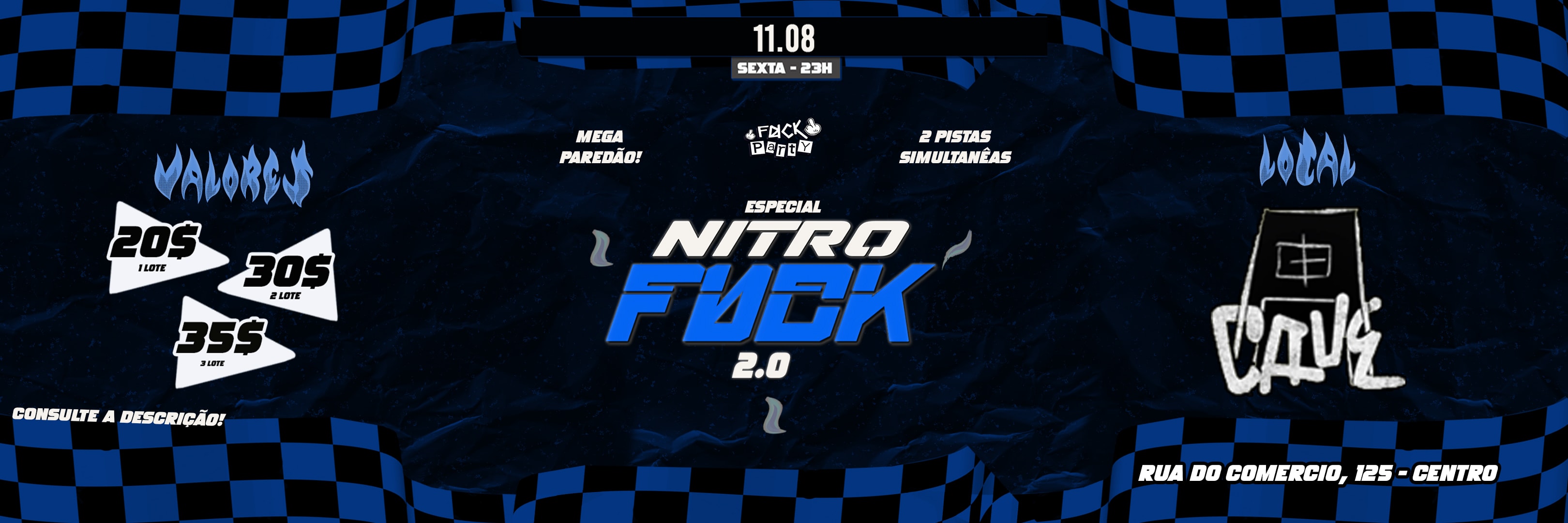Nitro Fuck 2.0 // @Fpartysantos @Caveclubsantos Cover