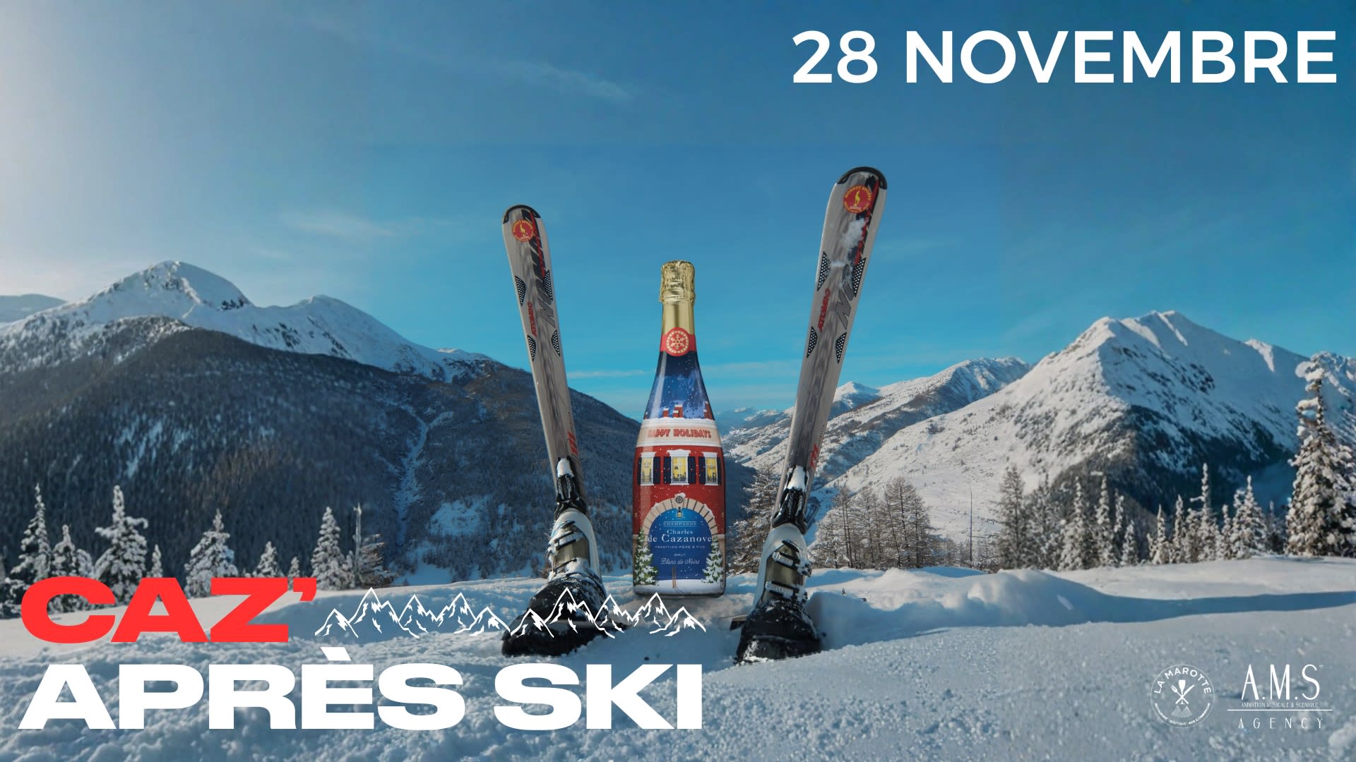 Caz'après Ski - Champagne Charles De Cazanove Cover