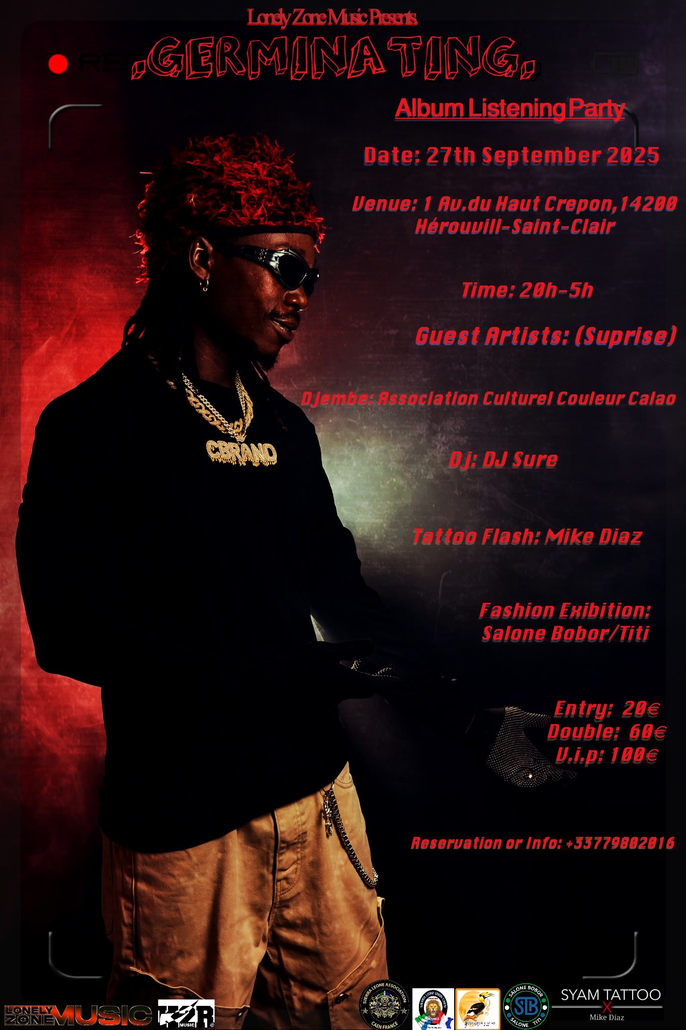 (Germinating) Album Listening Party Cover