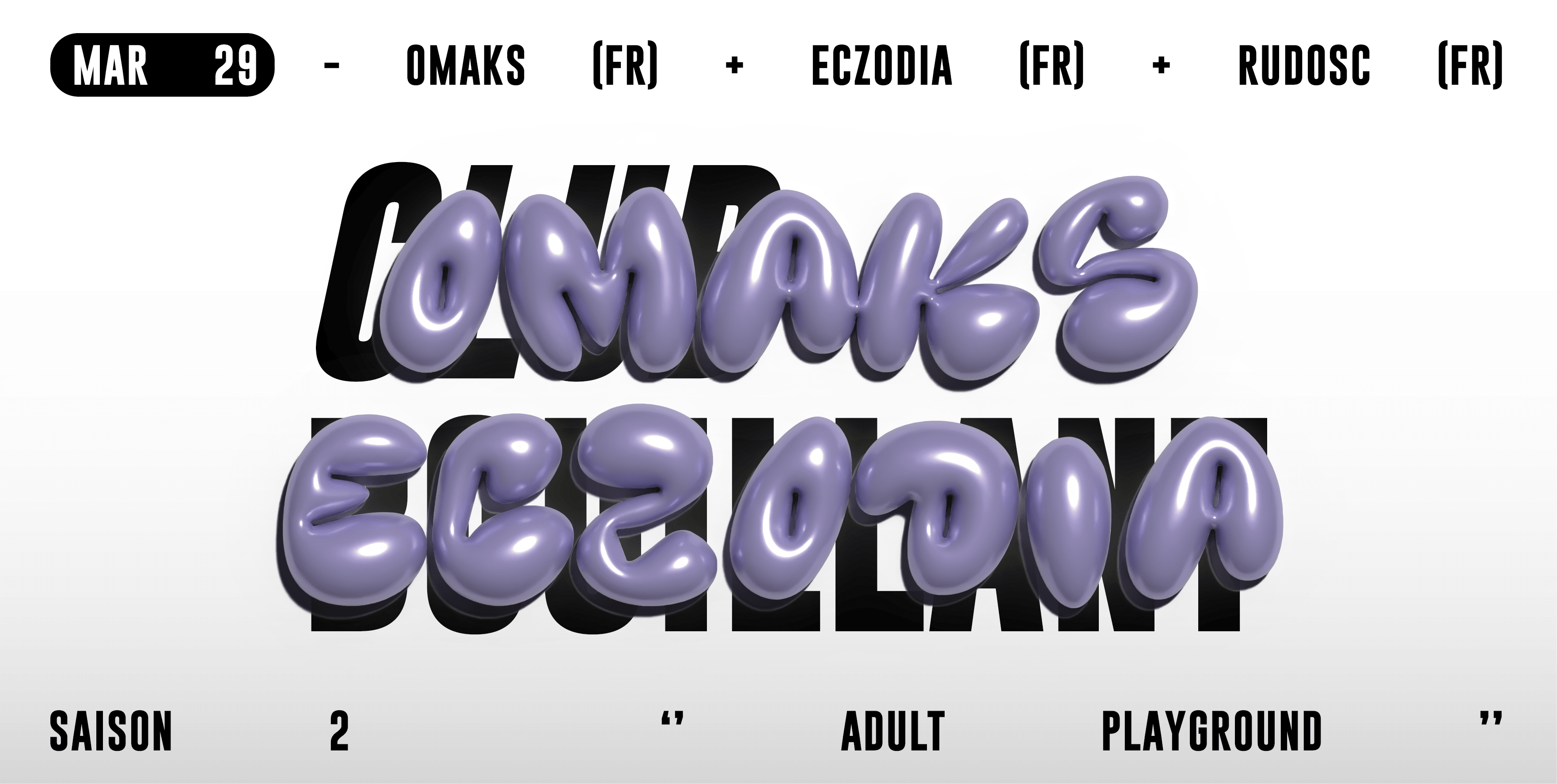 [Sold Out] Club Bouillant - Omaks · Eczodia · Rudosc Cover