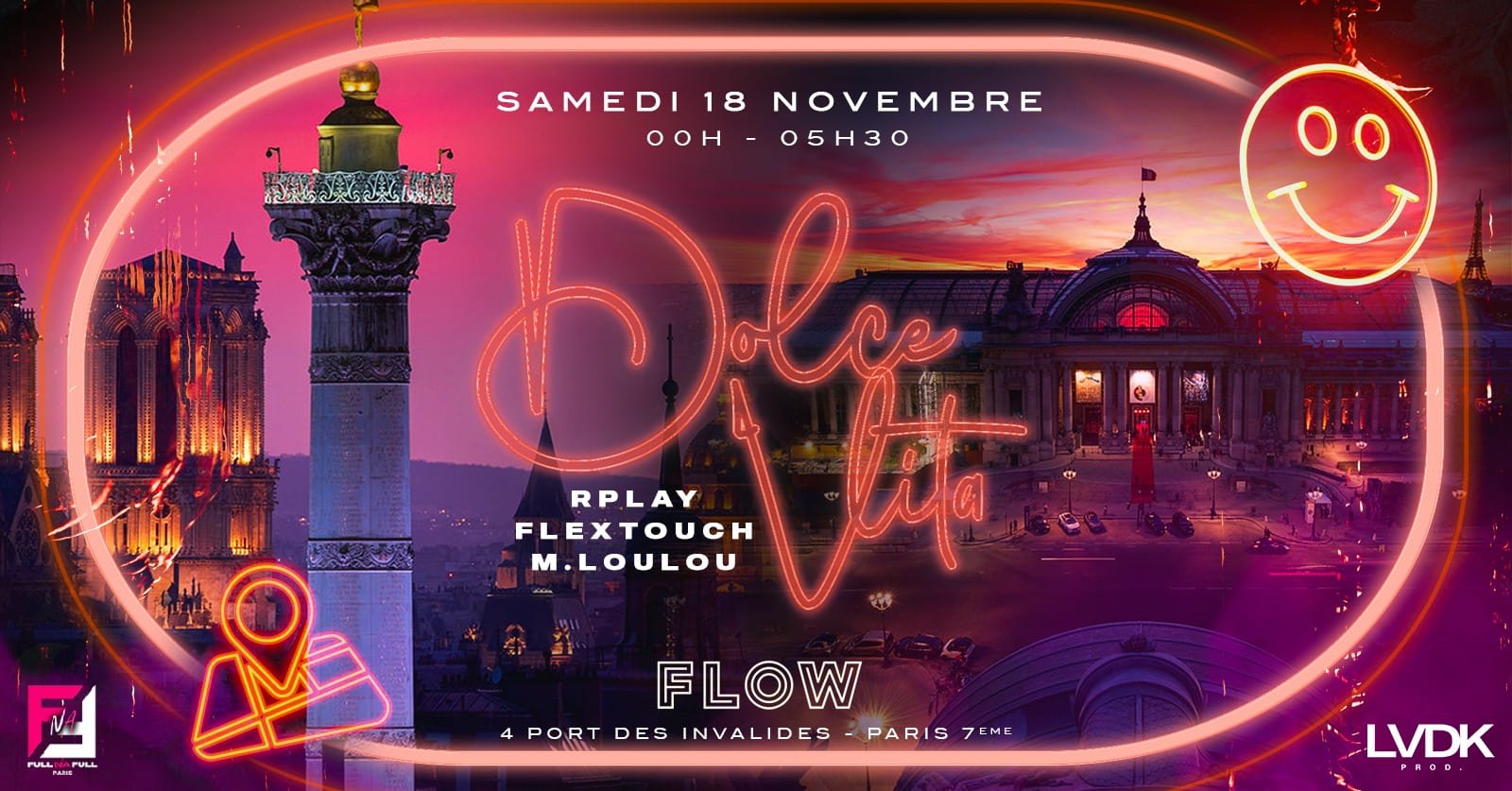 La Dolce Vita @ Flowparis Cover