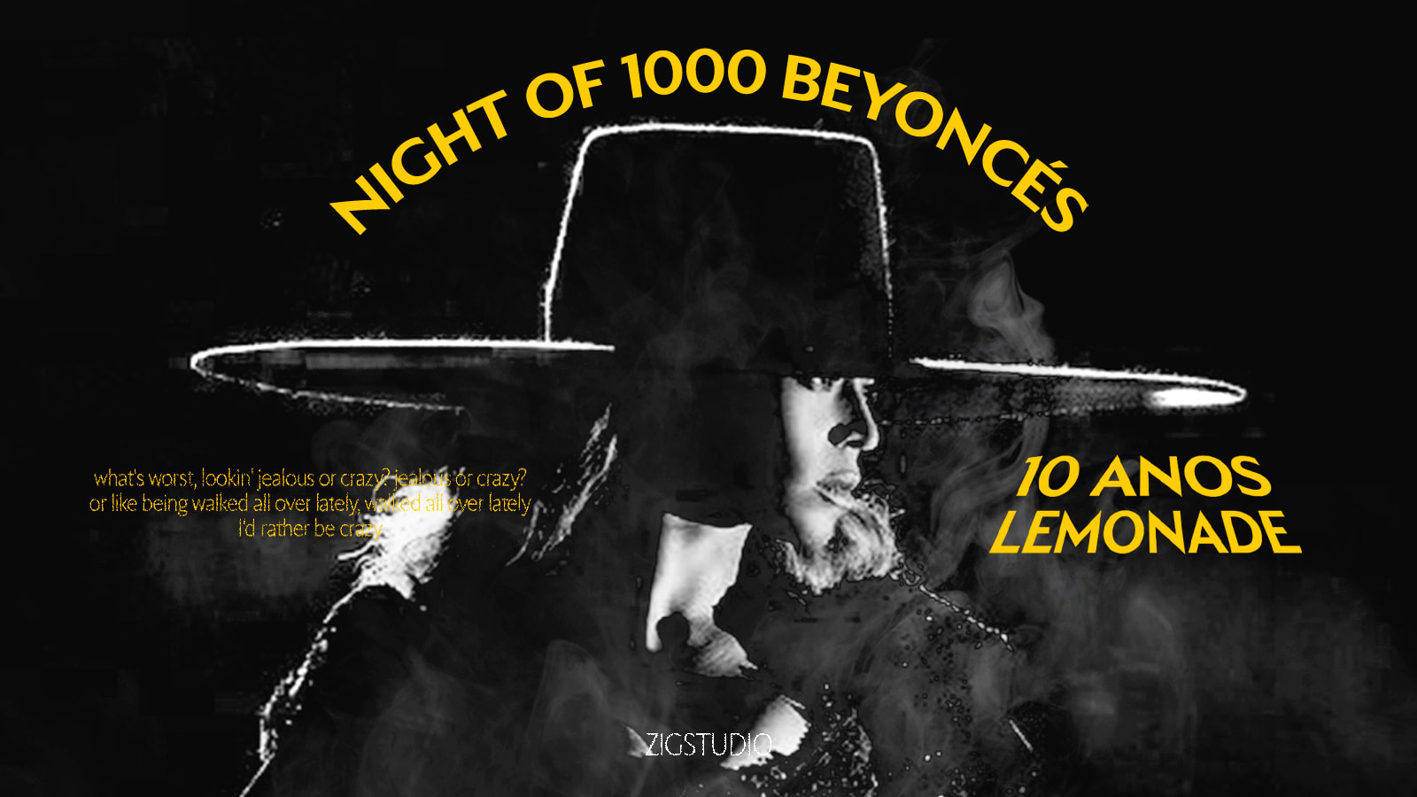 Night Of 1000 Beyoncés: 10 Anos De Lemonade Sáb 11/4 Cover