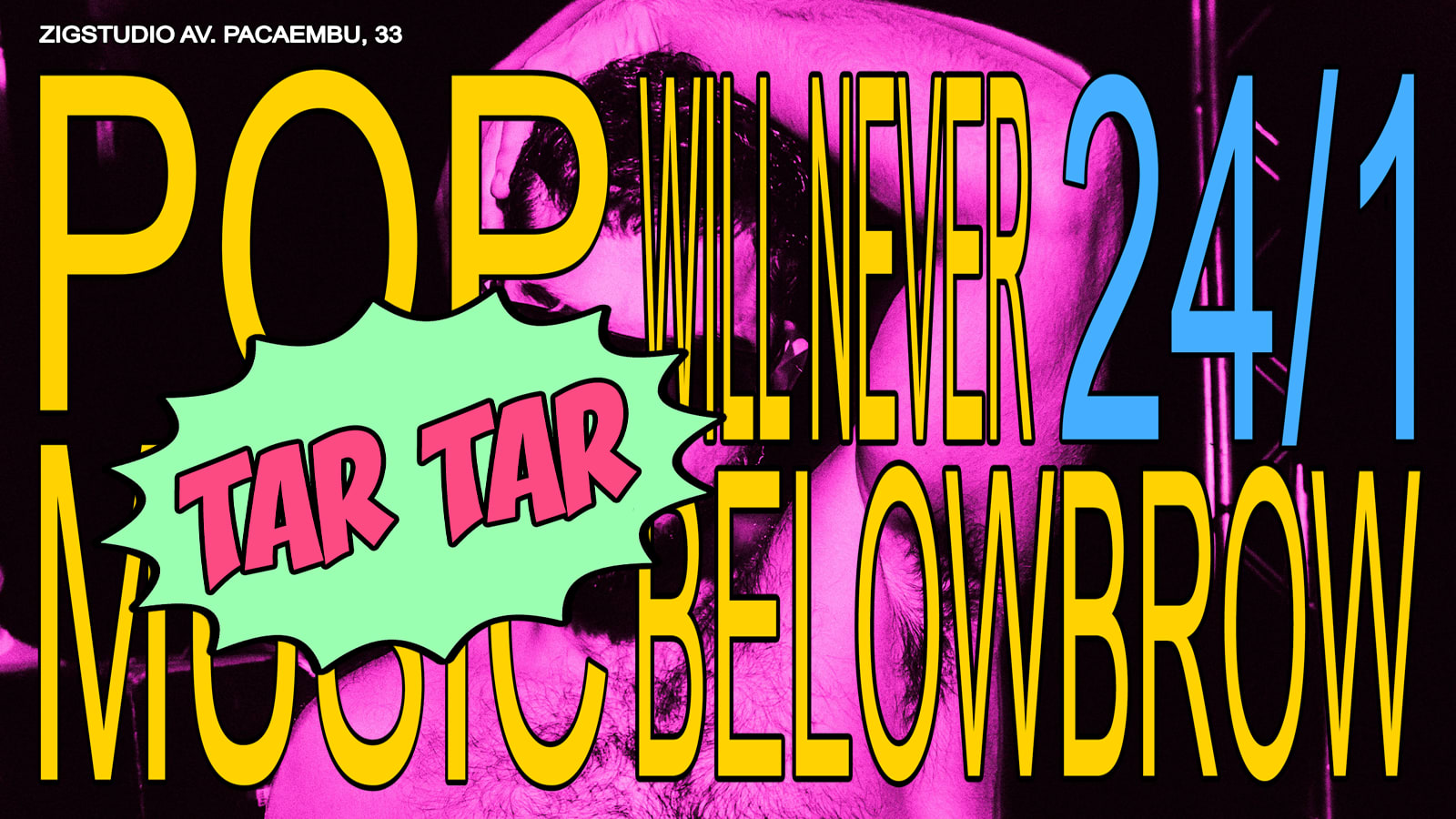 Tar Tar: Estreia 24/1 @ Zigstudio Cover