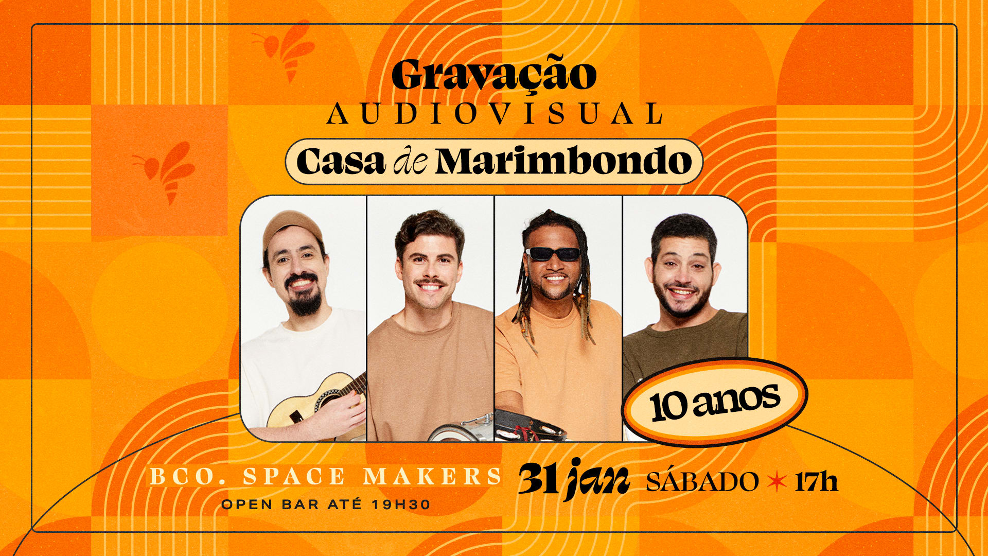 Casa De Marimbondo 10 Anos - Gravação Do Audiovisual Cover