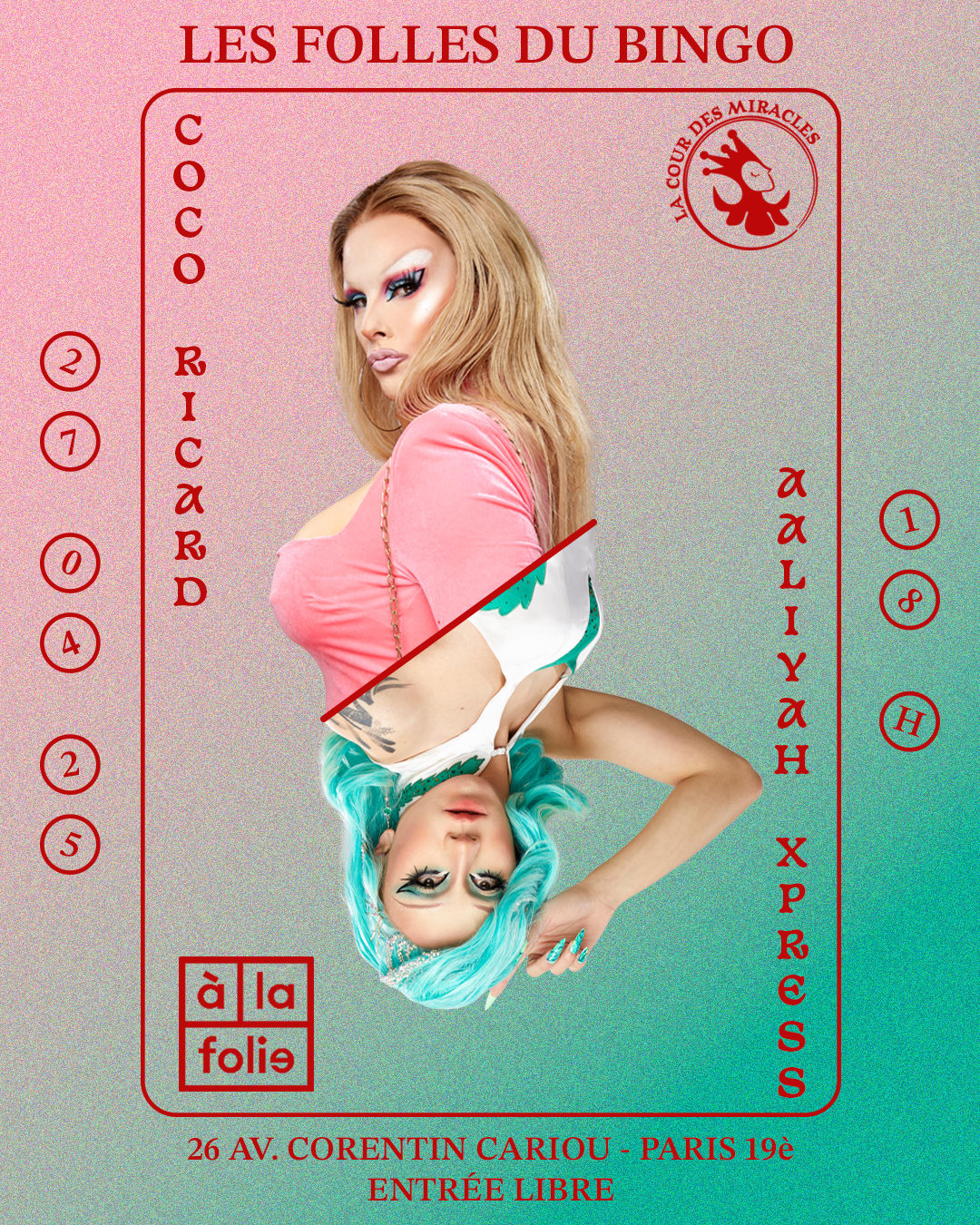 Les Folles Du Bingo - Aaliyah & Coco @Lafolieparis Cover