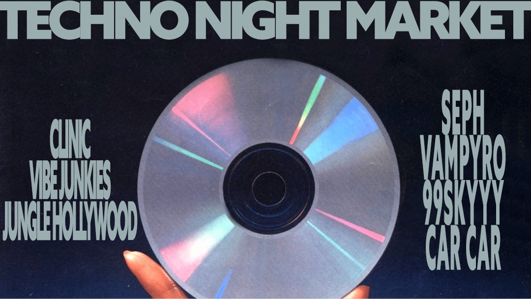 Vibejunkies Techno Night Market Cover