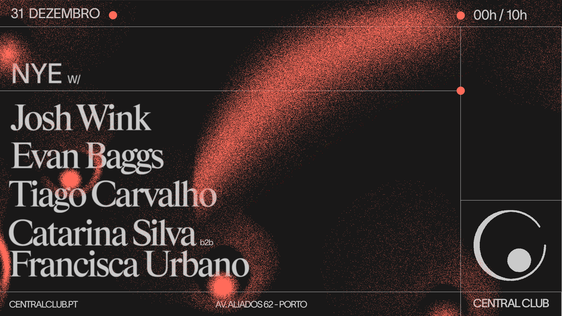 Nye W/ Josh Wink & Evan Baggs • Central Cover