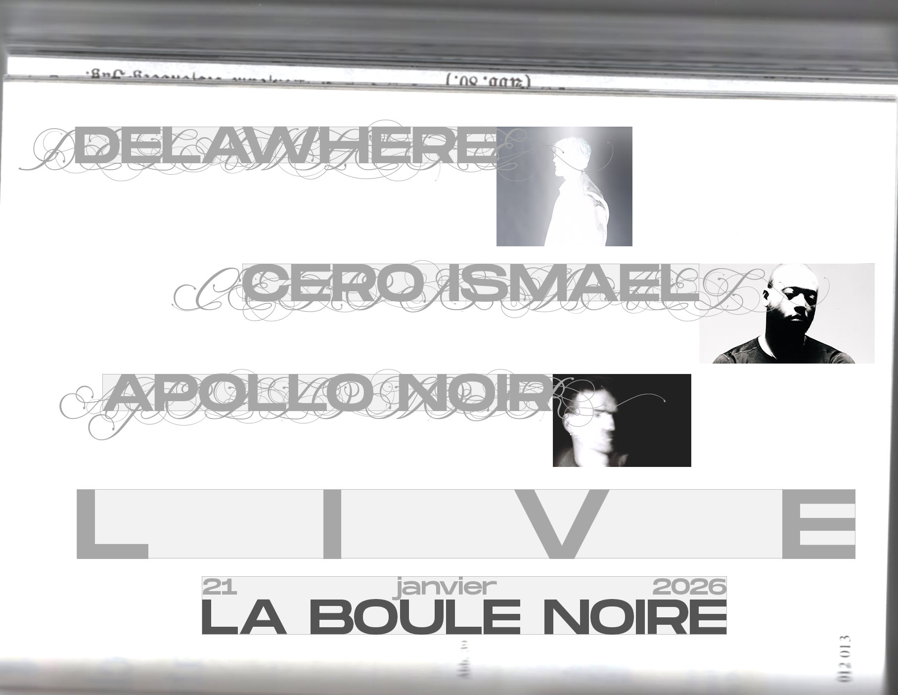 Cero Ismael + Delawhere + Apollo Noir Cover