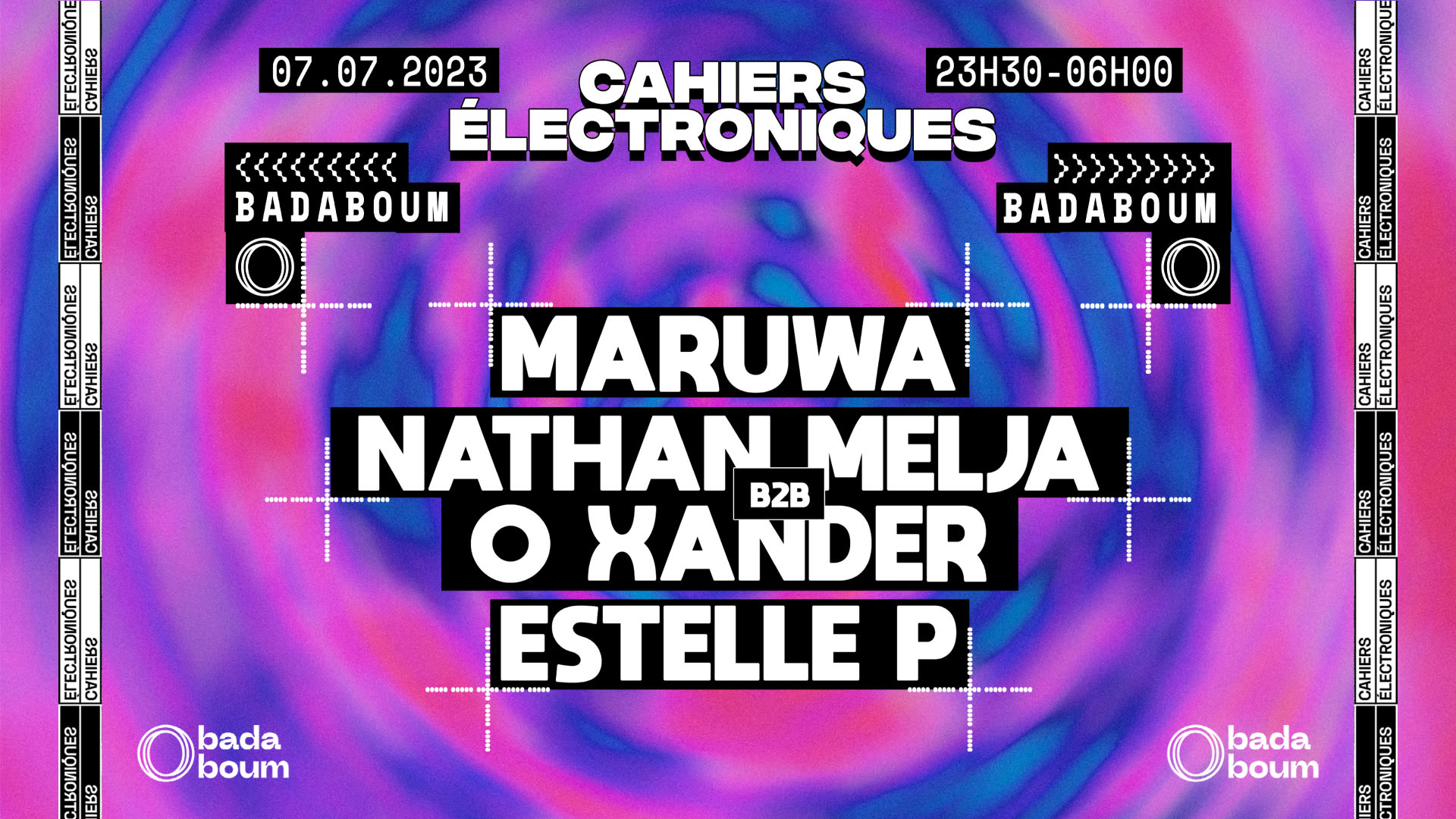 Club — Cahiers Electroniques : Maruwa (+) Nathan Melja Cover