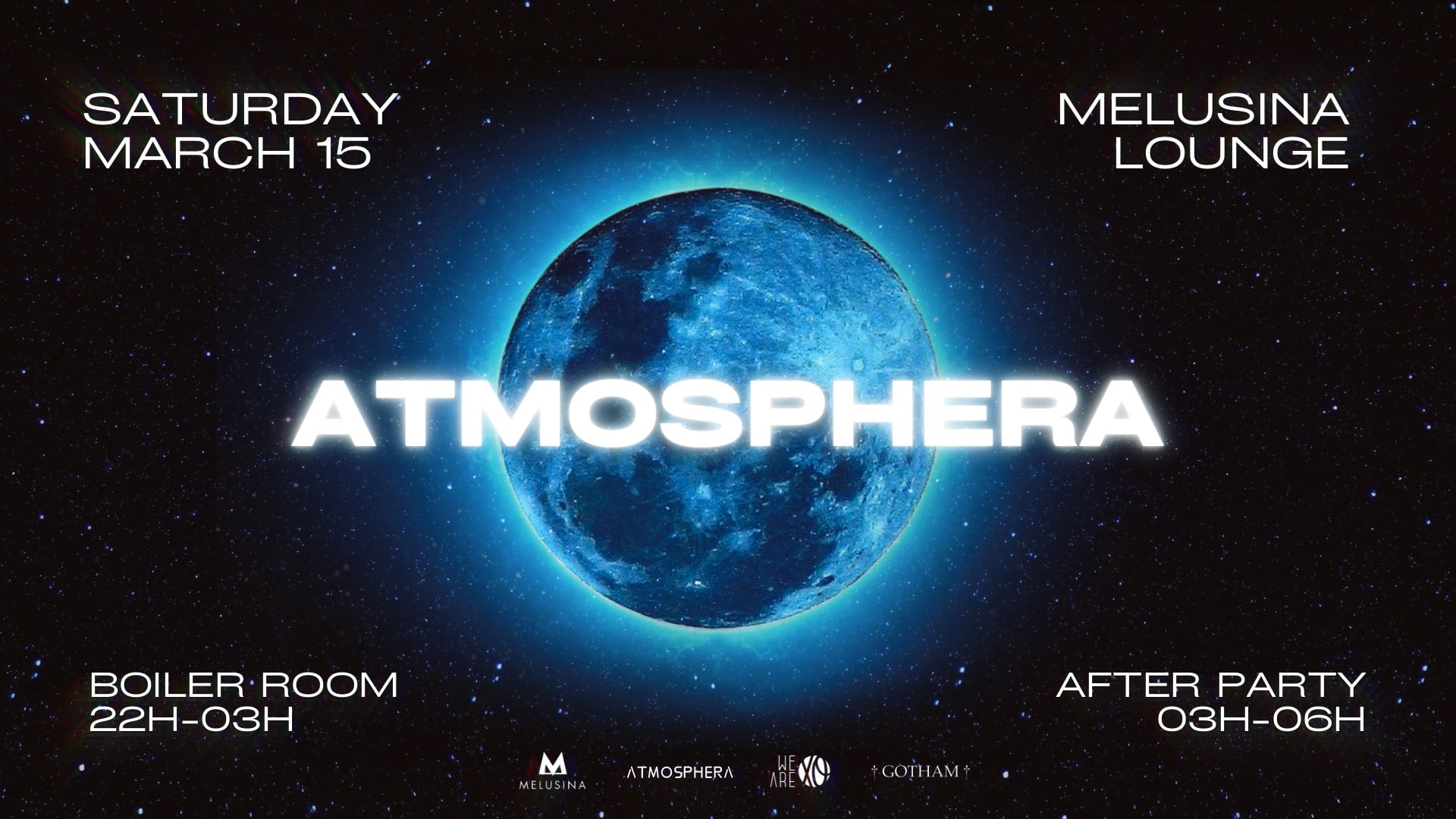 Atmosphera @ Melusina Lounge - 15.03 Cover