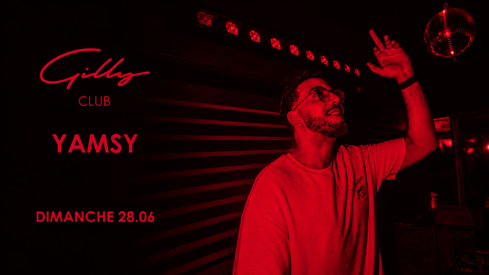Yamsy Au Gilly Club Dimanche 28 Juin Cover