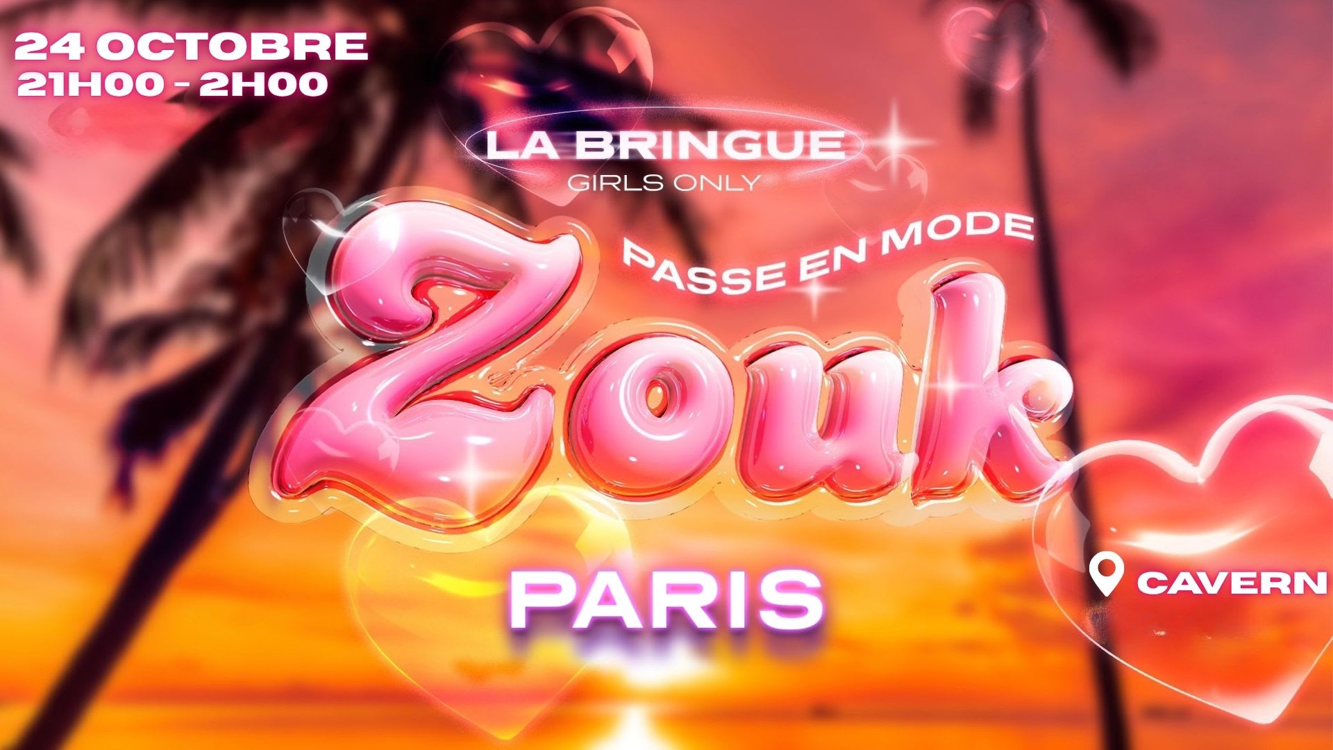 La Bringue Paris - Edition Zouk Cover