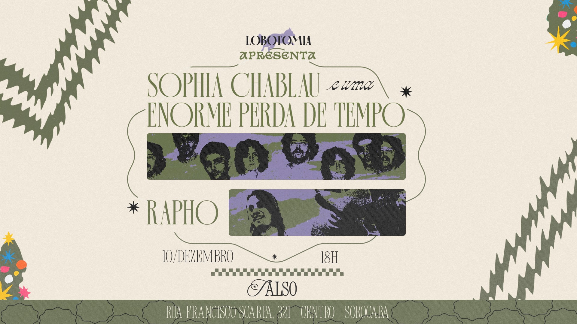 Lobotomia Apresenta: Sophia Chablau E Rapho No Falso Cover