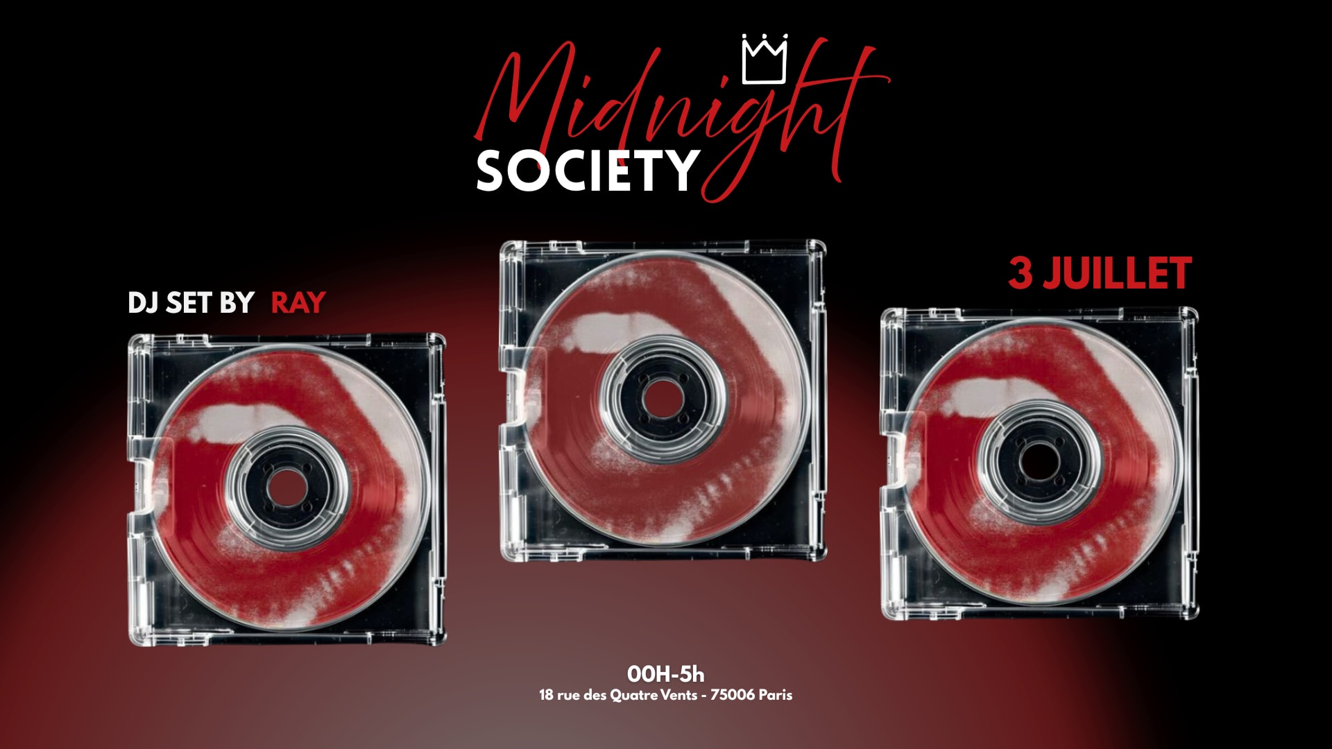 Midnight Society Dj Set Commercial - Chez Prince St-Germain Cover