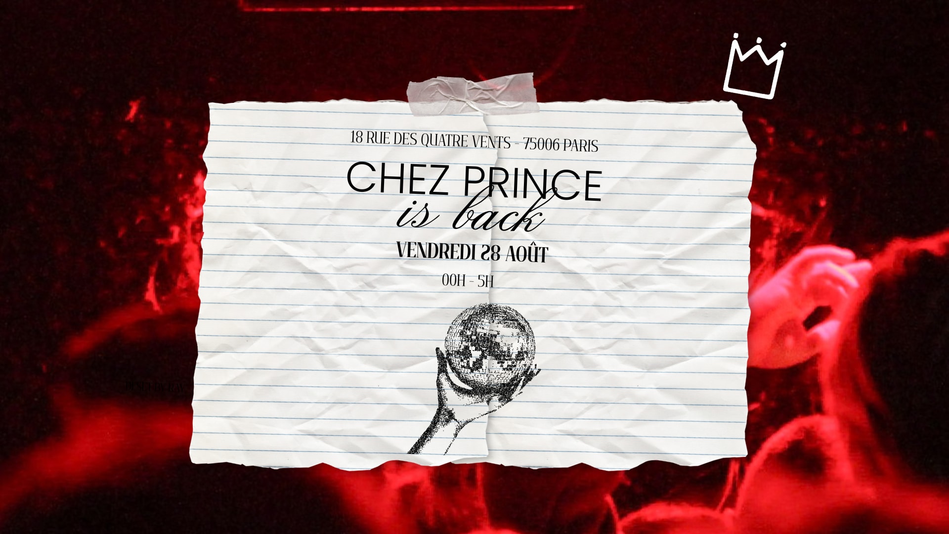 Chez Prince Is Back - Vendredi Dj Set Open Format Cover
