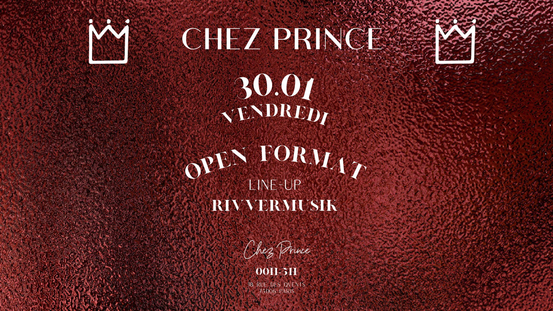 Friday At | @Chezprince St-Germain | Open Format Cover