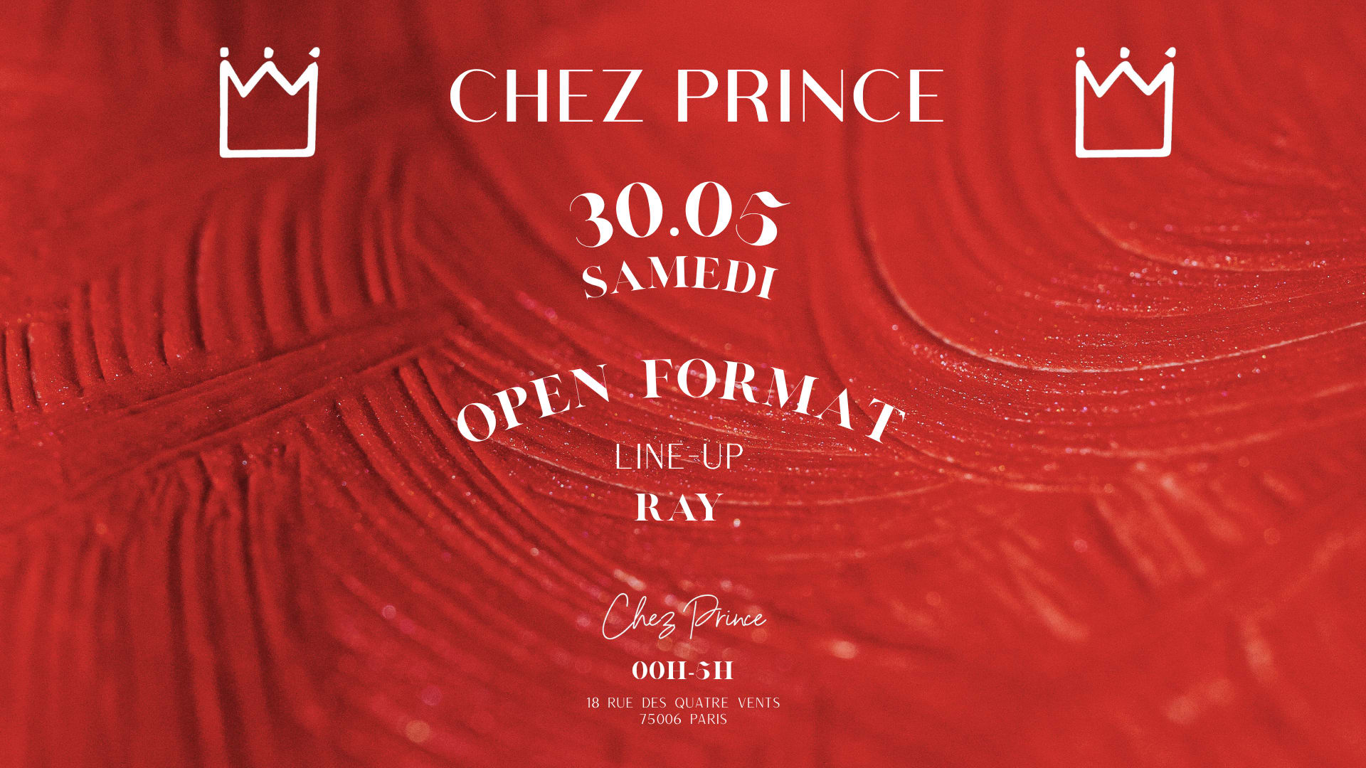 Samedi Chez Prince Paris 6 - Generaliste Dj Set Cover