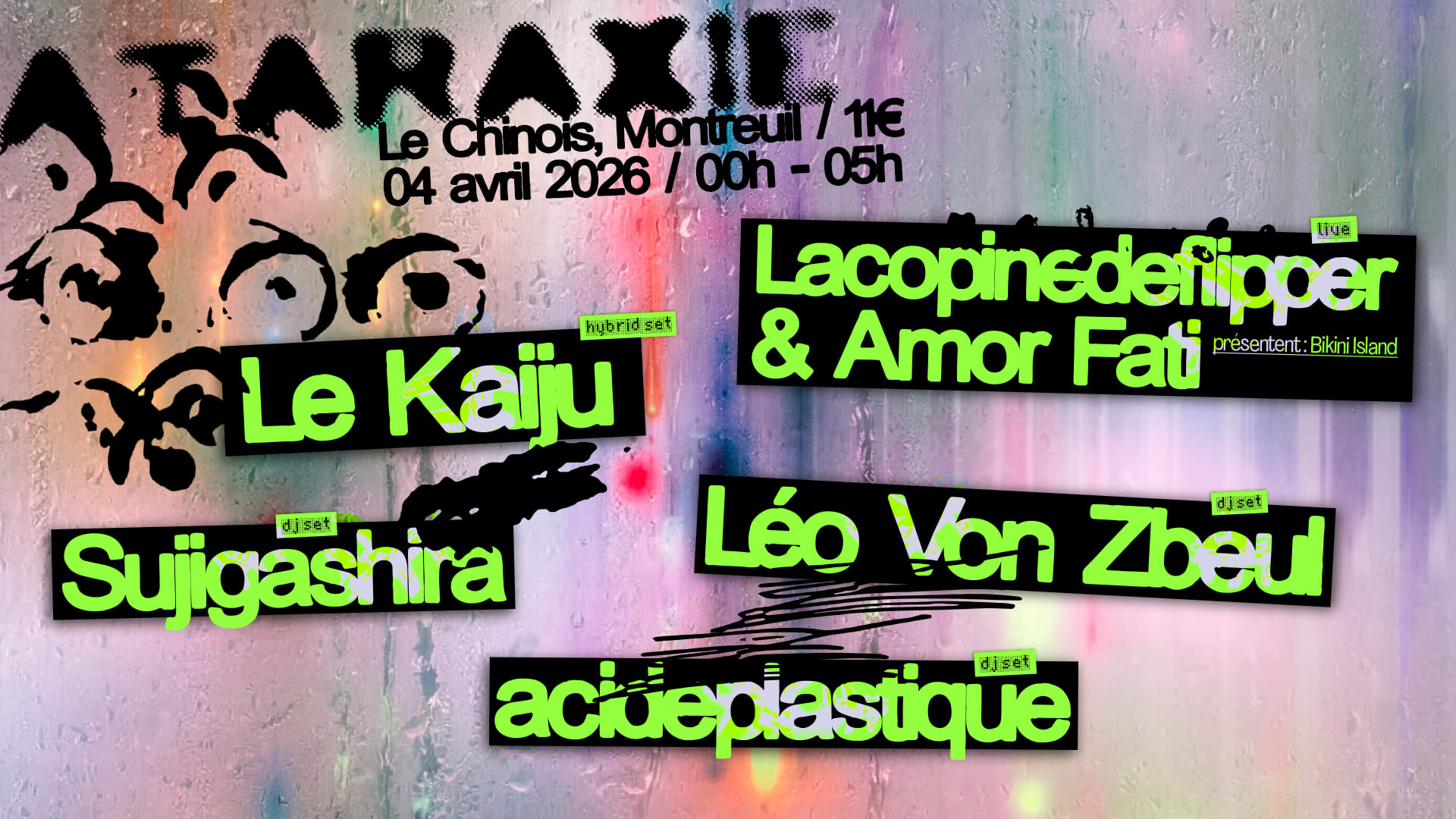 Ataraxie : Le Kaiju, Amor Fati + Lacopinedeflipper & Friends Cover
