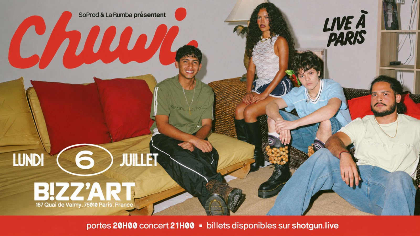 🇵🇷 Chuwi En Concert À Paris Cover