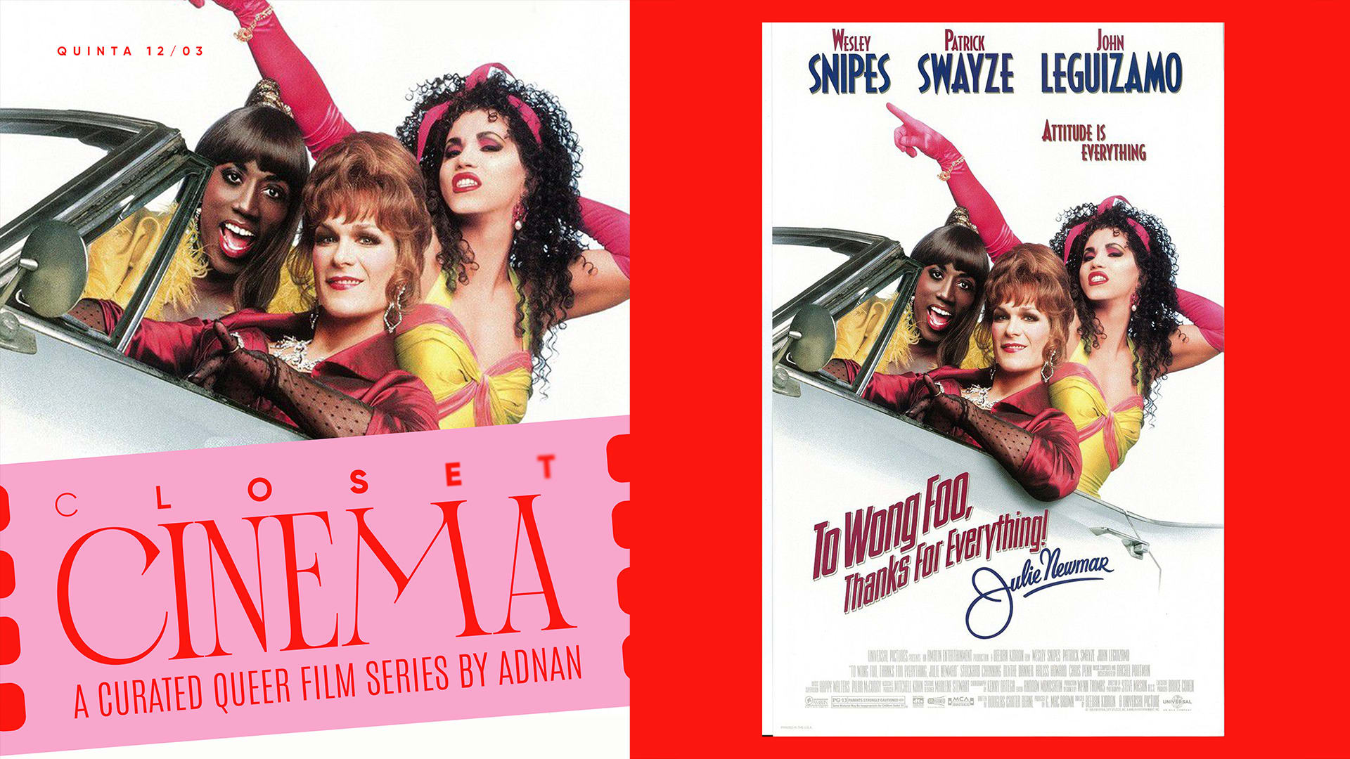 Closet Cinema - To Wong Foo, Thanks For Everything! Cover