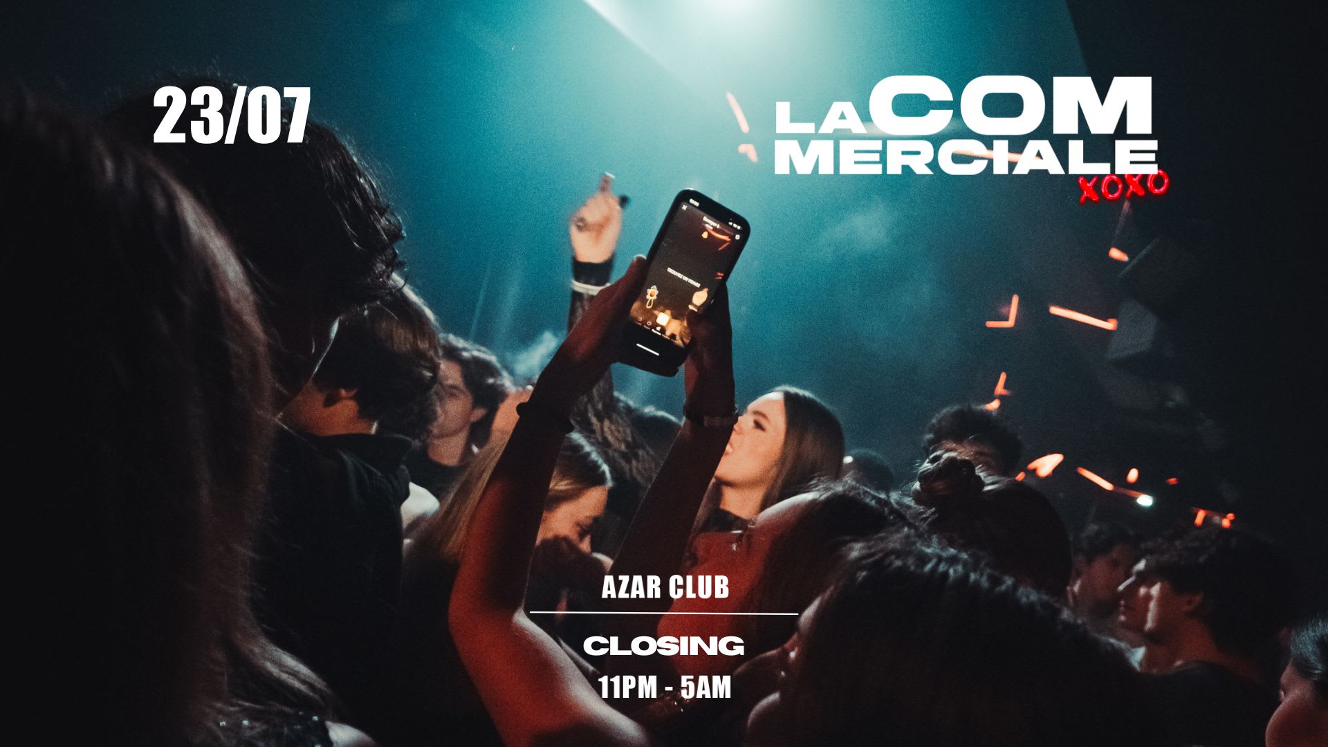 50 Tickets Only: Closing La Commerciale - Jeudi 23 Juillet Cover