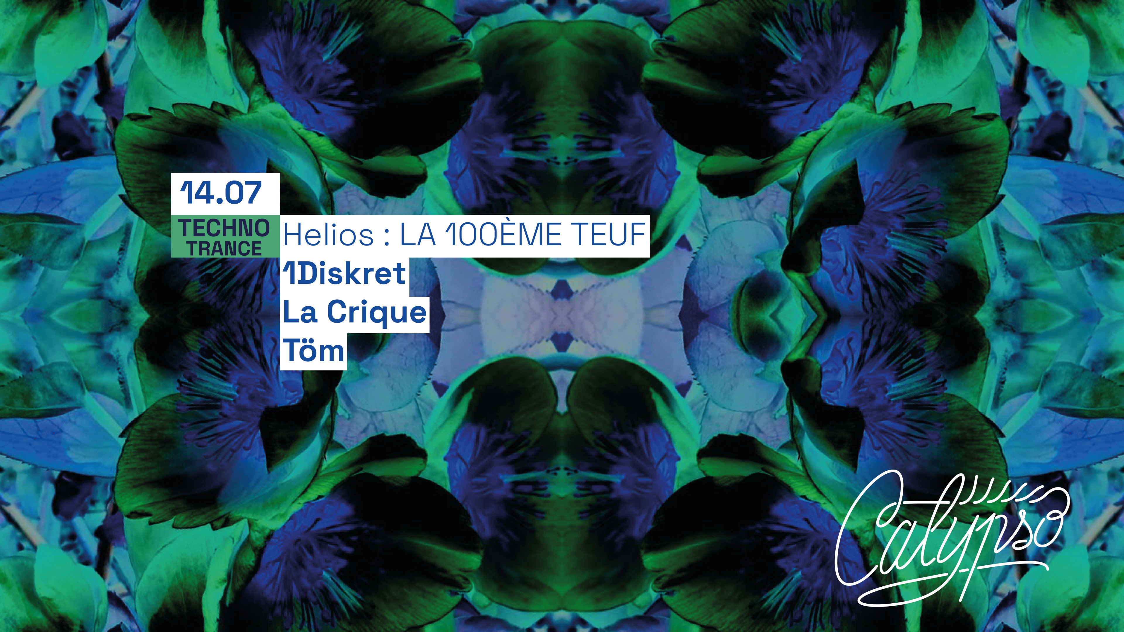 Club Calypso : Helios La 100ème Teuf ! Cover