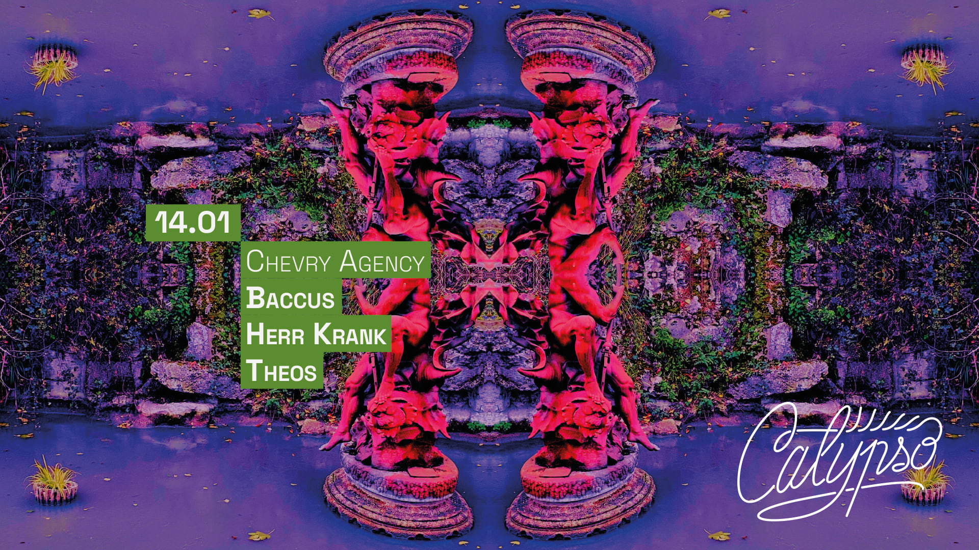 Club Calypso : Chevry Agency [Baccus, Herr Krank, Theos] Cover