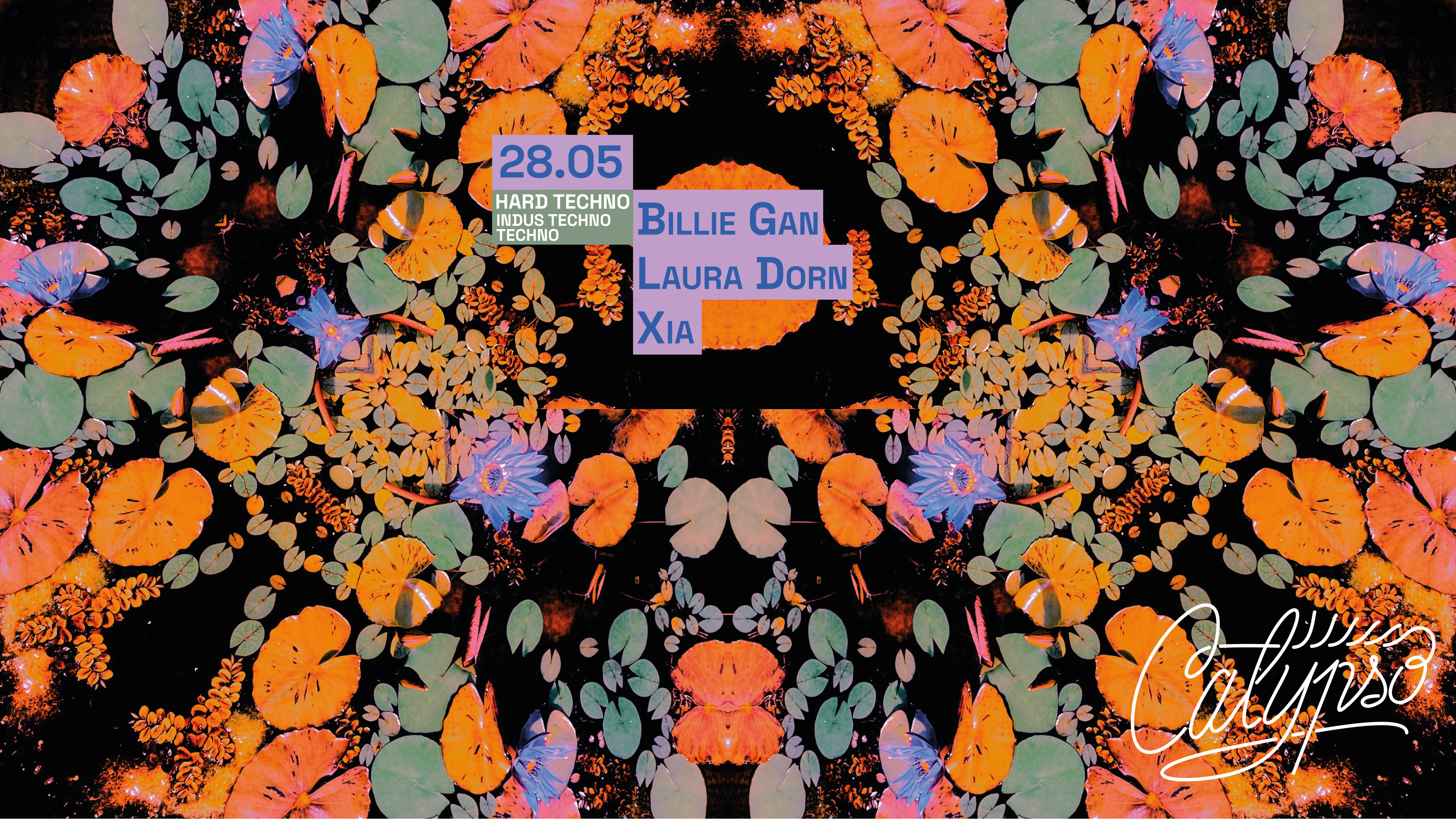 Club Calypso : Billie Gan, Laura Dorn, Xia Cover