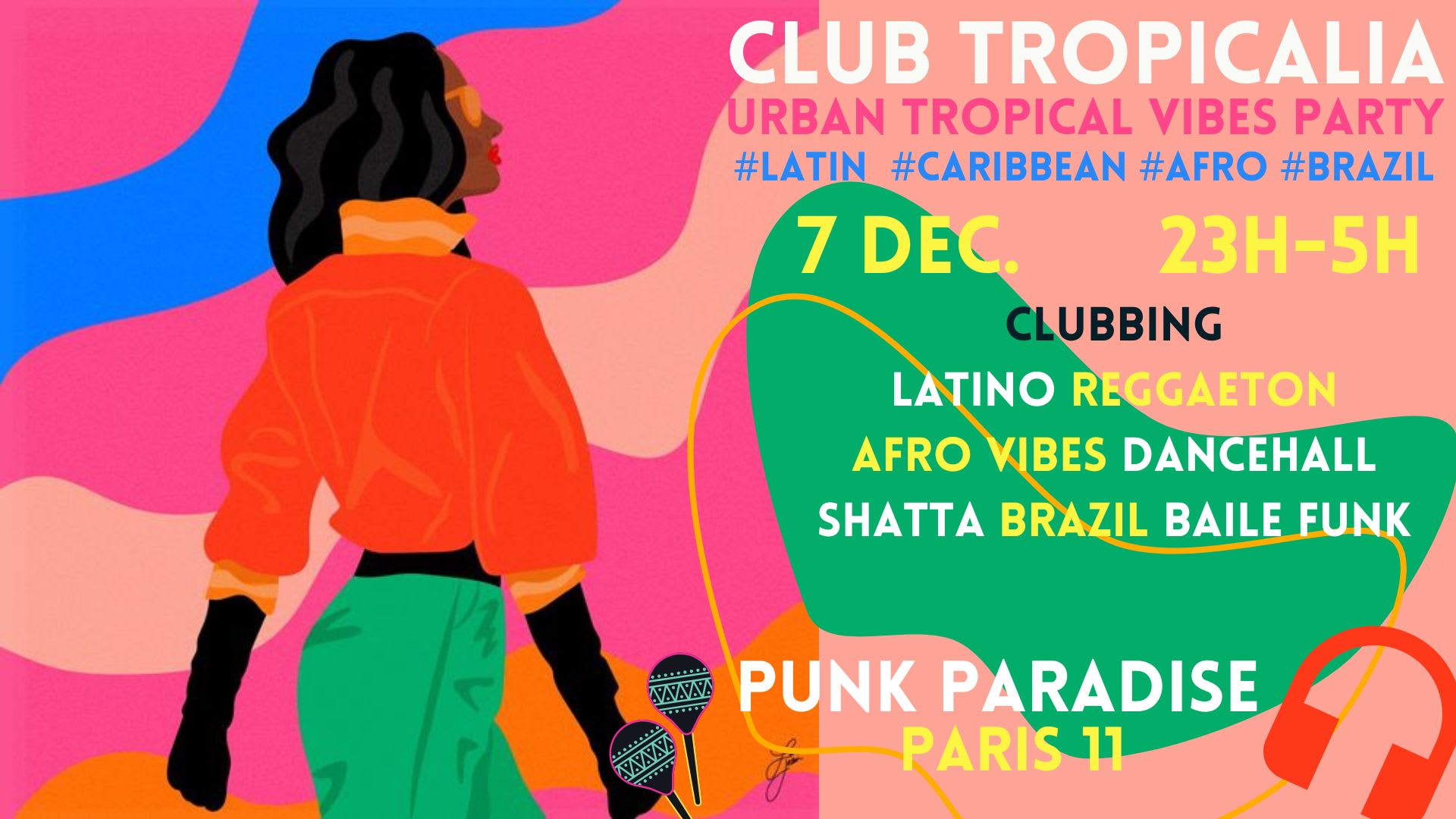 Club Tropicalia 7/12 ~Afro, Latin, Caribbean, Brazil Vibes! Cover