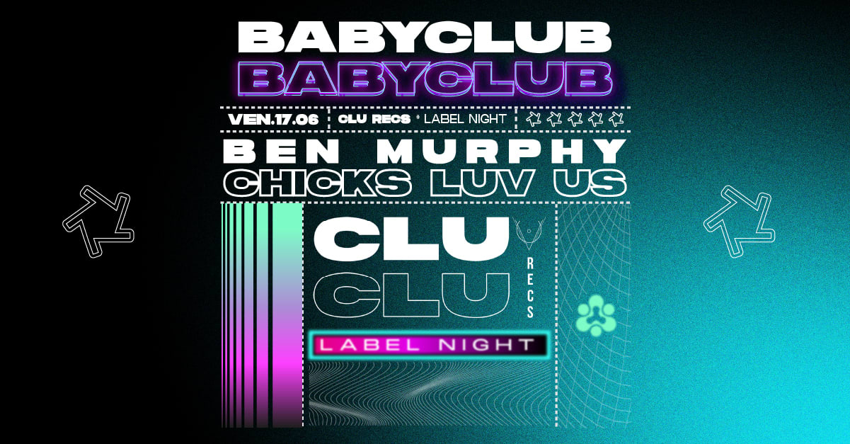 Clu Rec : Chick Luv Us & Ben Murphy  Cover