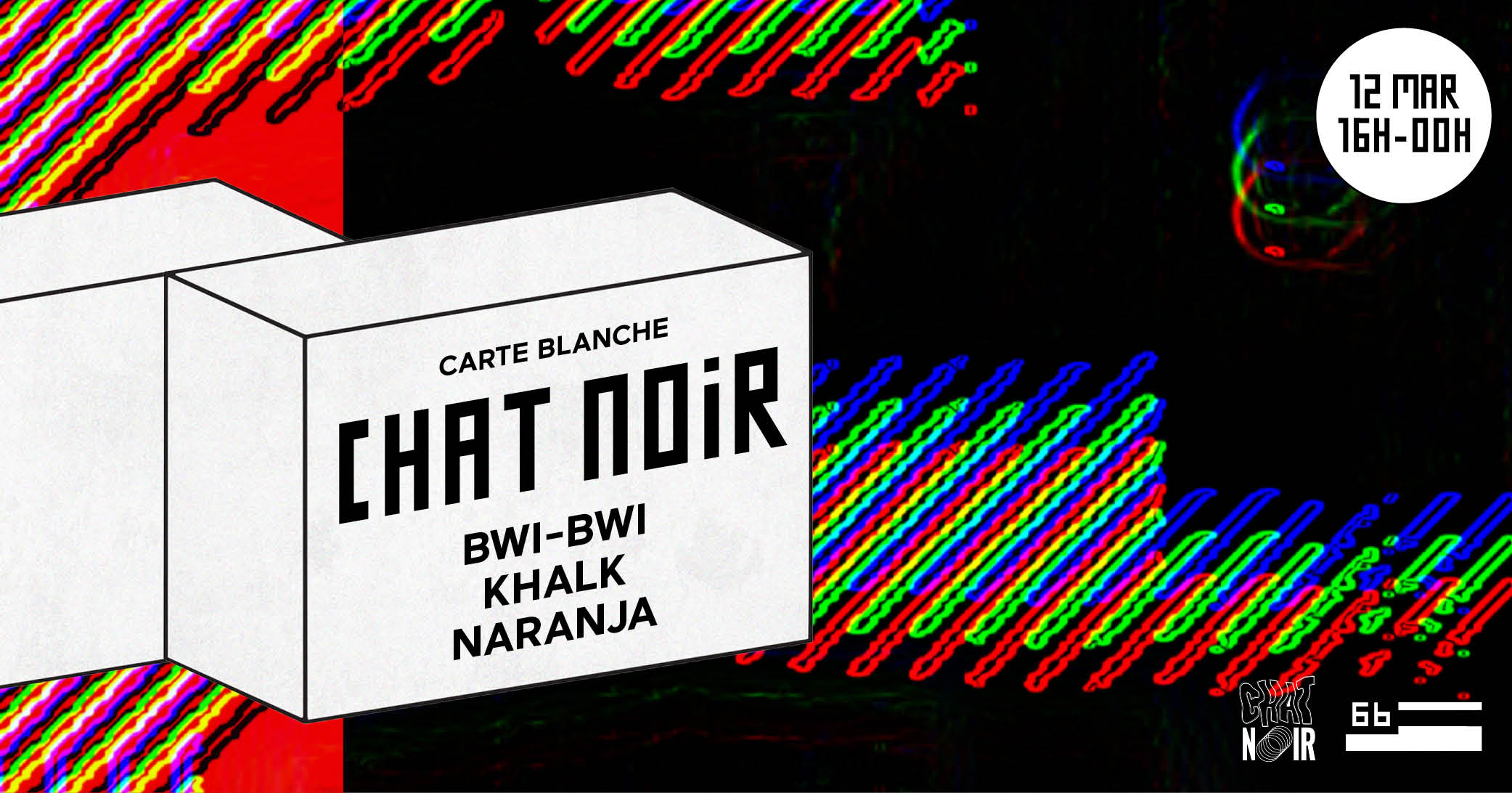 Chat Noir Invite Bwi-Bwi, Khalk, Naranja @Le 6b Cover