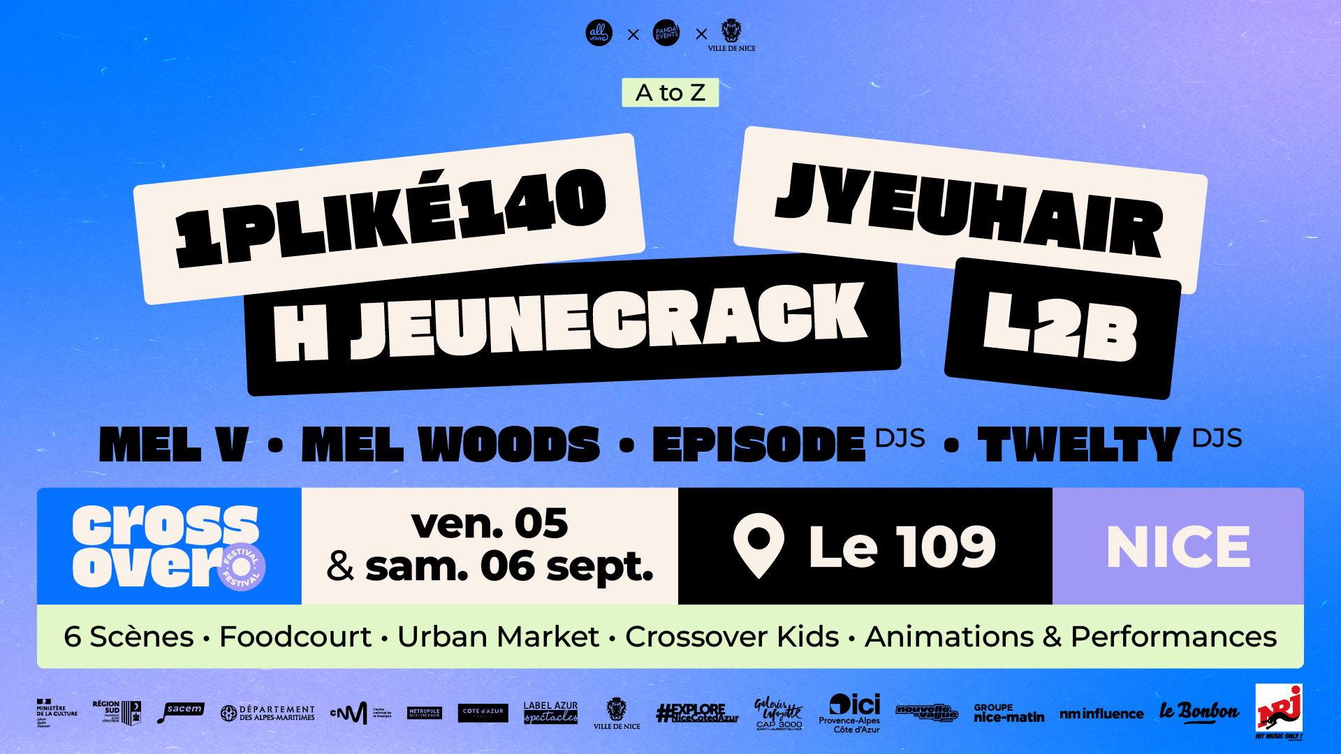 Crossover Festival 2025 @ Le 109 Cover