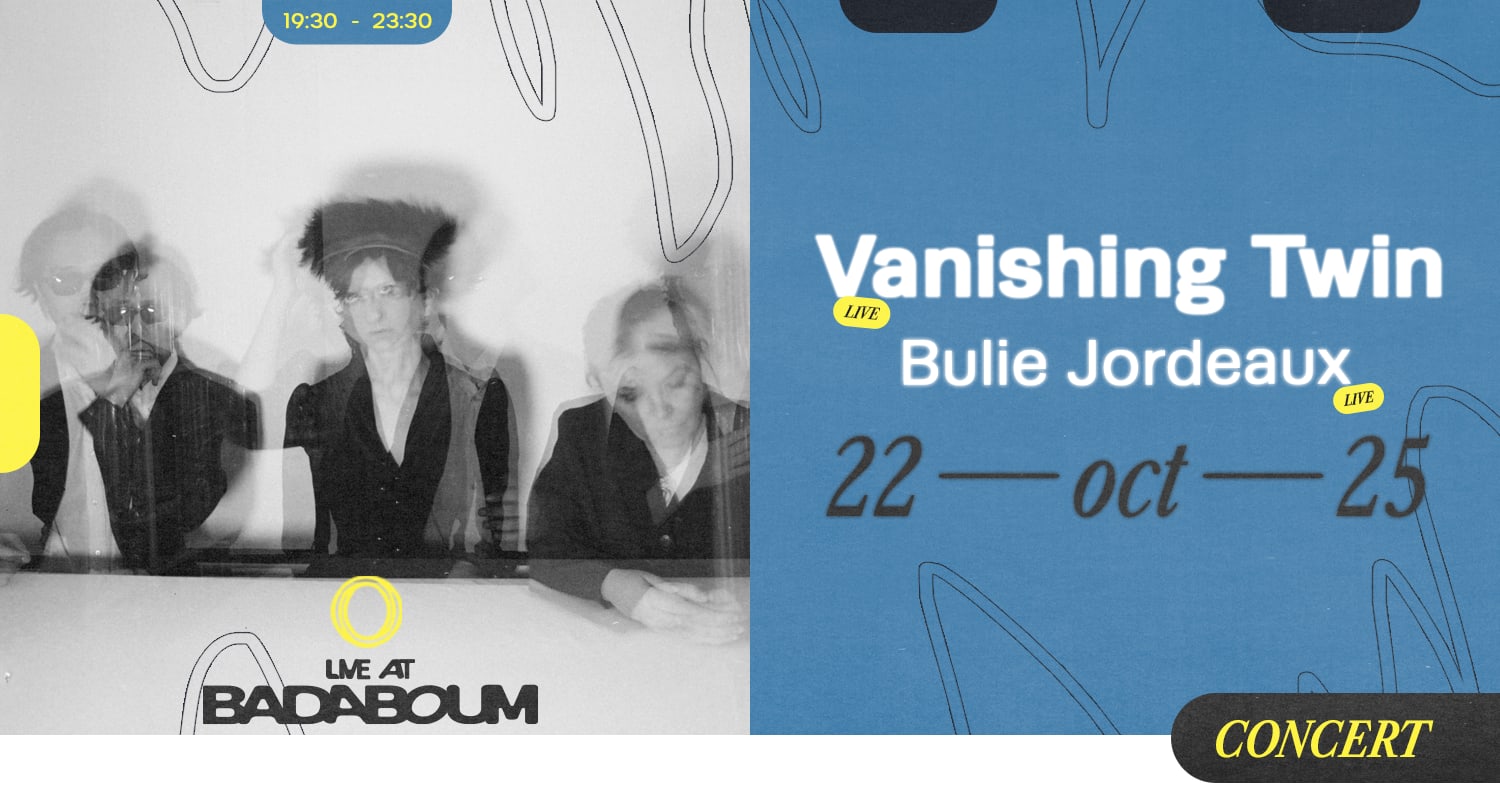Concert — Vanishing Twin, Bulie Jordeaux Cover
