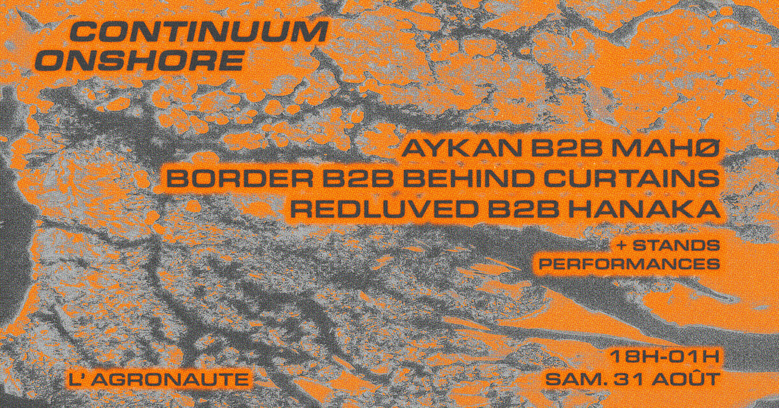 Continuum X Onshore @L'agronaute Cover