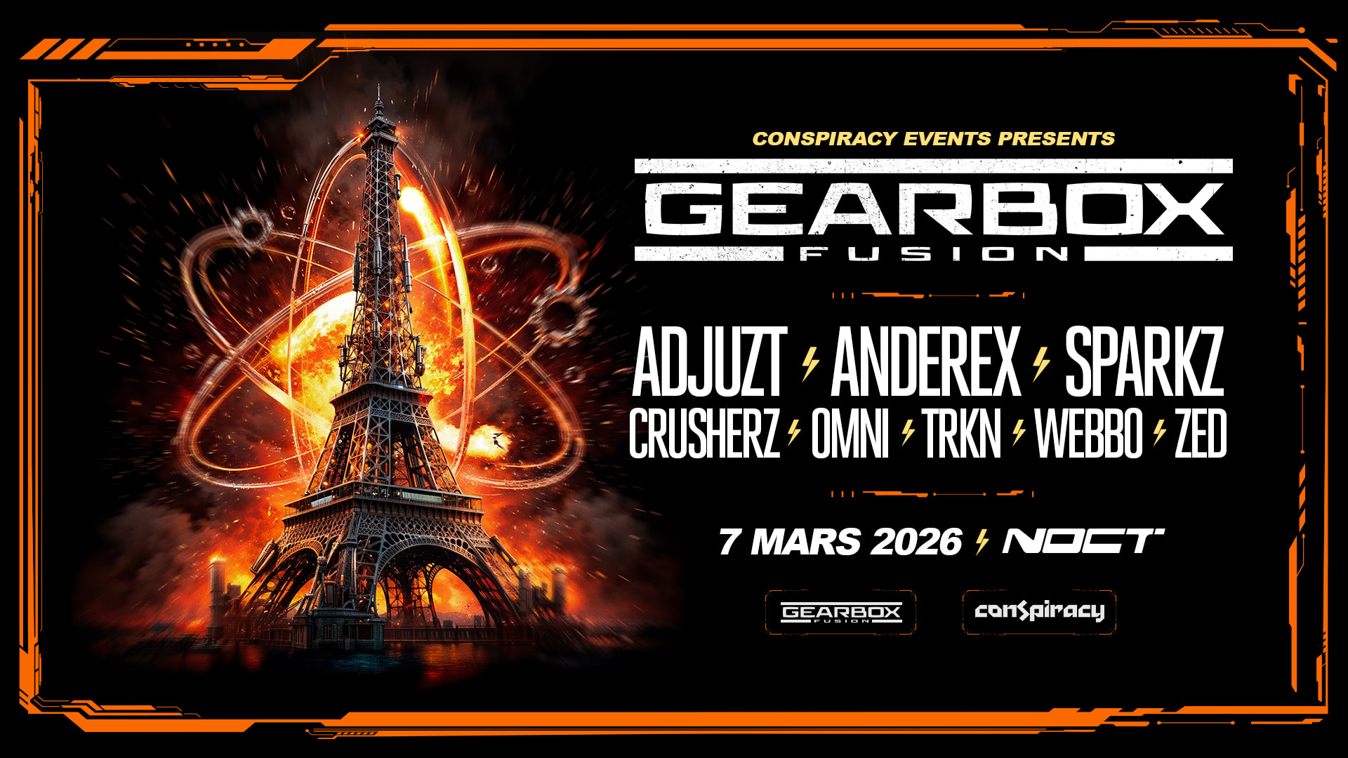 Gearbox Fusion X Conspiracy X Noct Cover