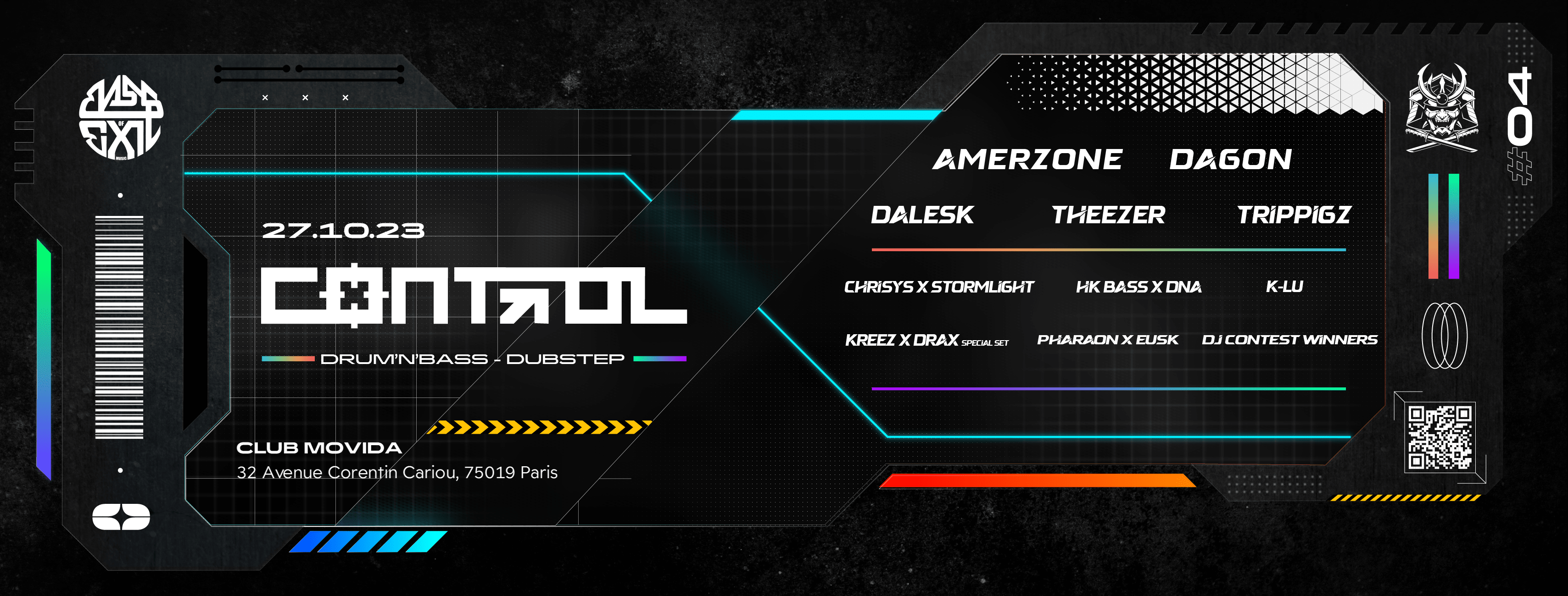 Control #4 (Amerzone, Dagon, Trippigz, Dalesk, Theezer) Cover