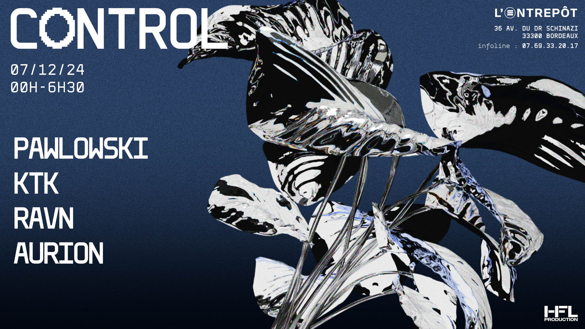 Control W/ Pawlowski / Ktk / Ravn / Aurion Cover