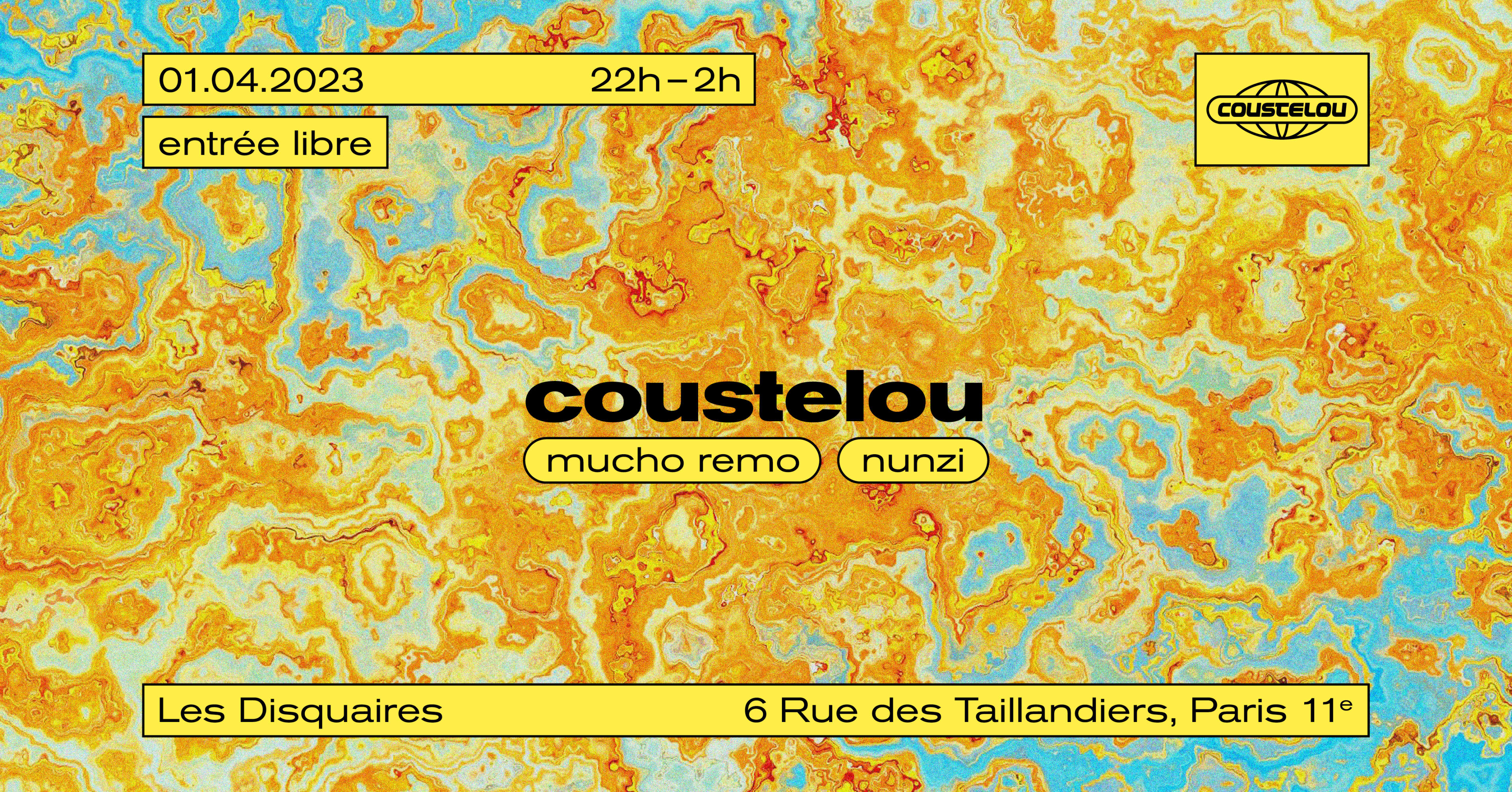 Coustelou @Les Disquaires | Club Set Cover