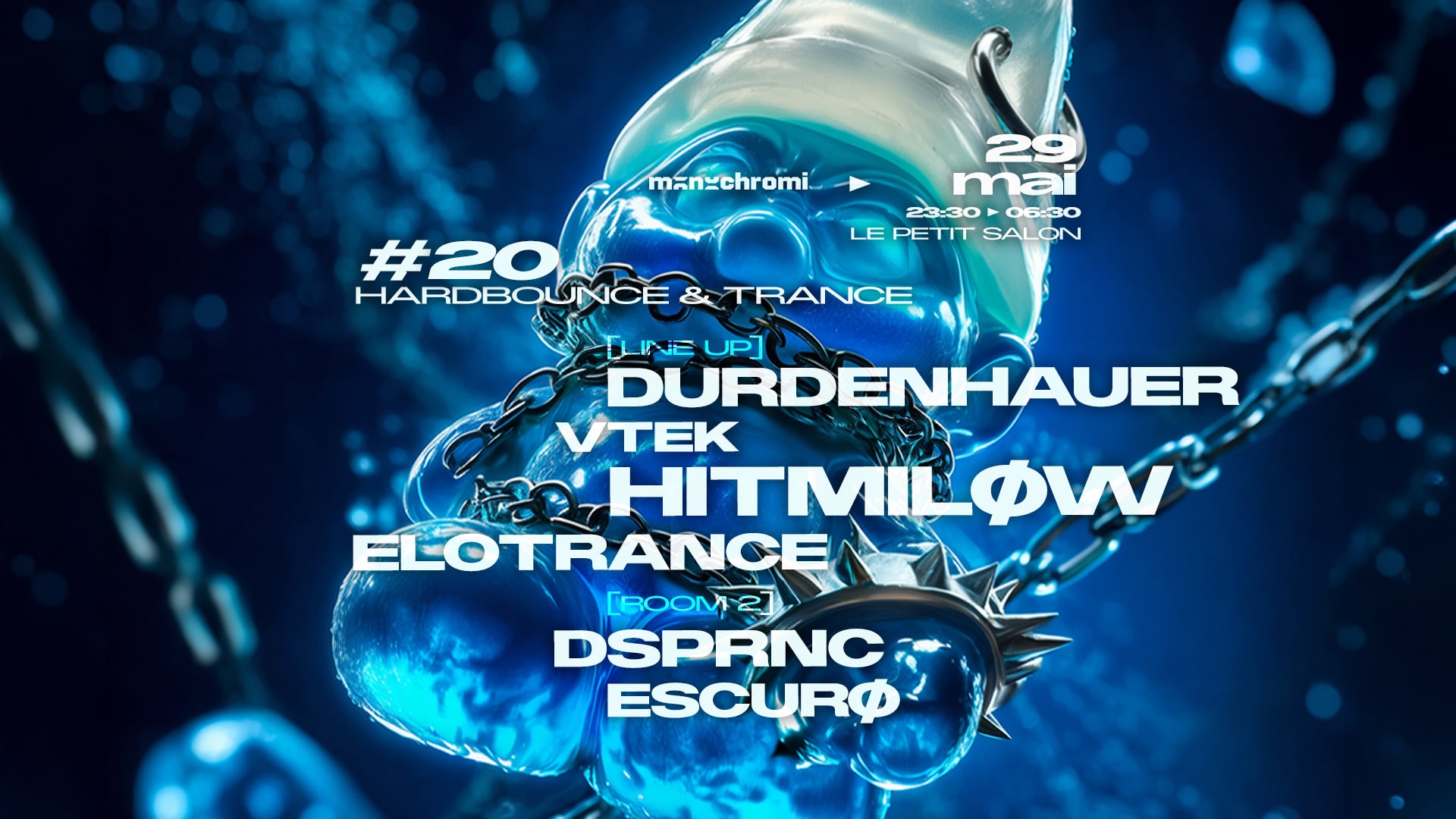 Monochromi#20 : Hitmiløw, Durdenhauer, Elotrance & More Cover