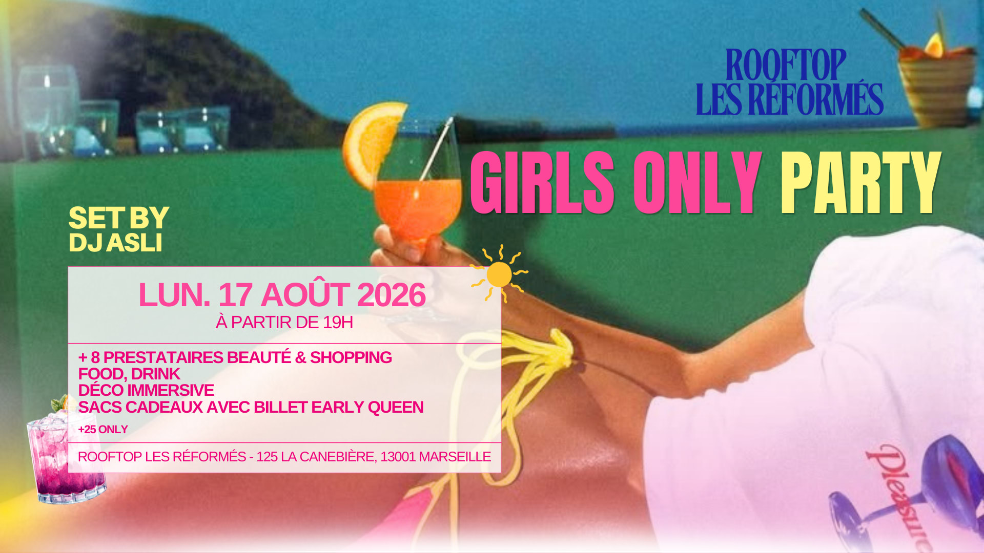 Girls Only Party X Rooftop Les Réformés Cover
