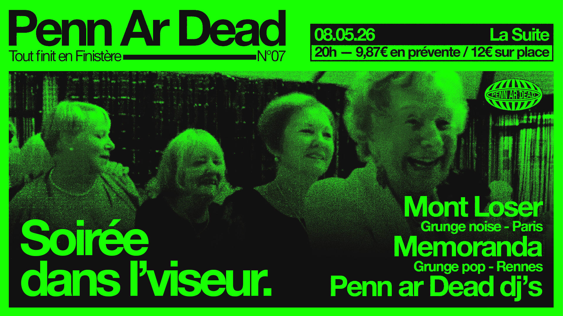 Penn Ar Dead | Memoranda + Mont Loser @ La Suite Cover