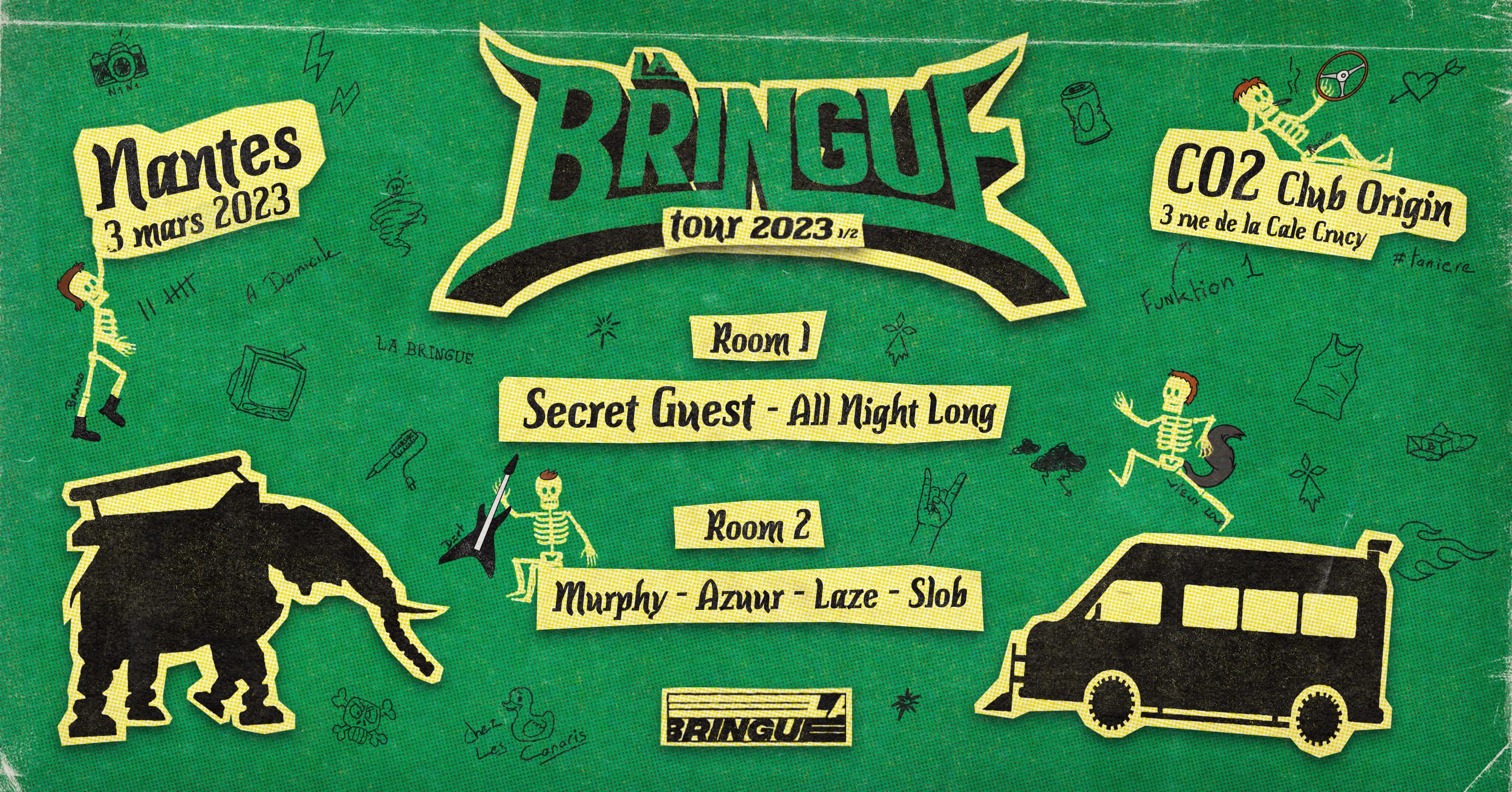 La Bringue Tour #1 - Nantes Cover