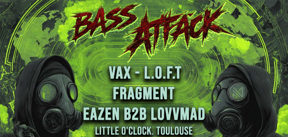 Bass Attack Toulouse - Little O'clock Cover