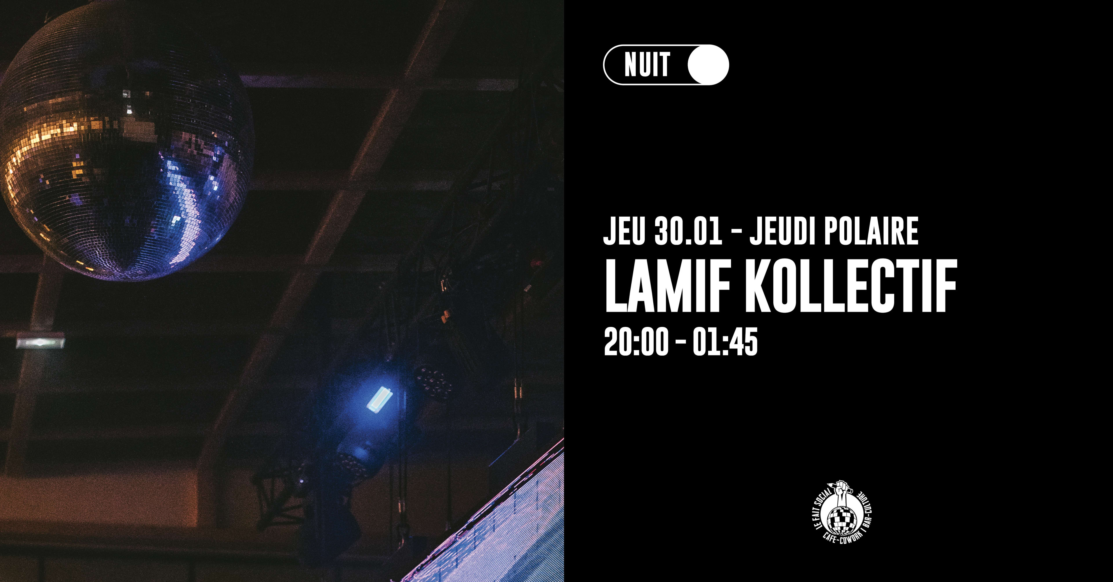 Jeudi Polaire : Lamif Kollectif Cover