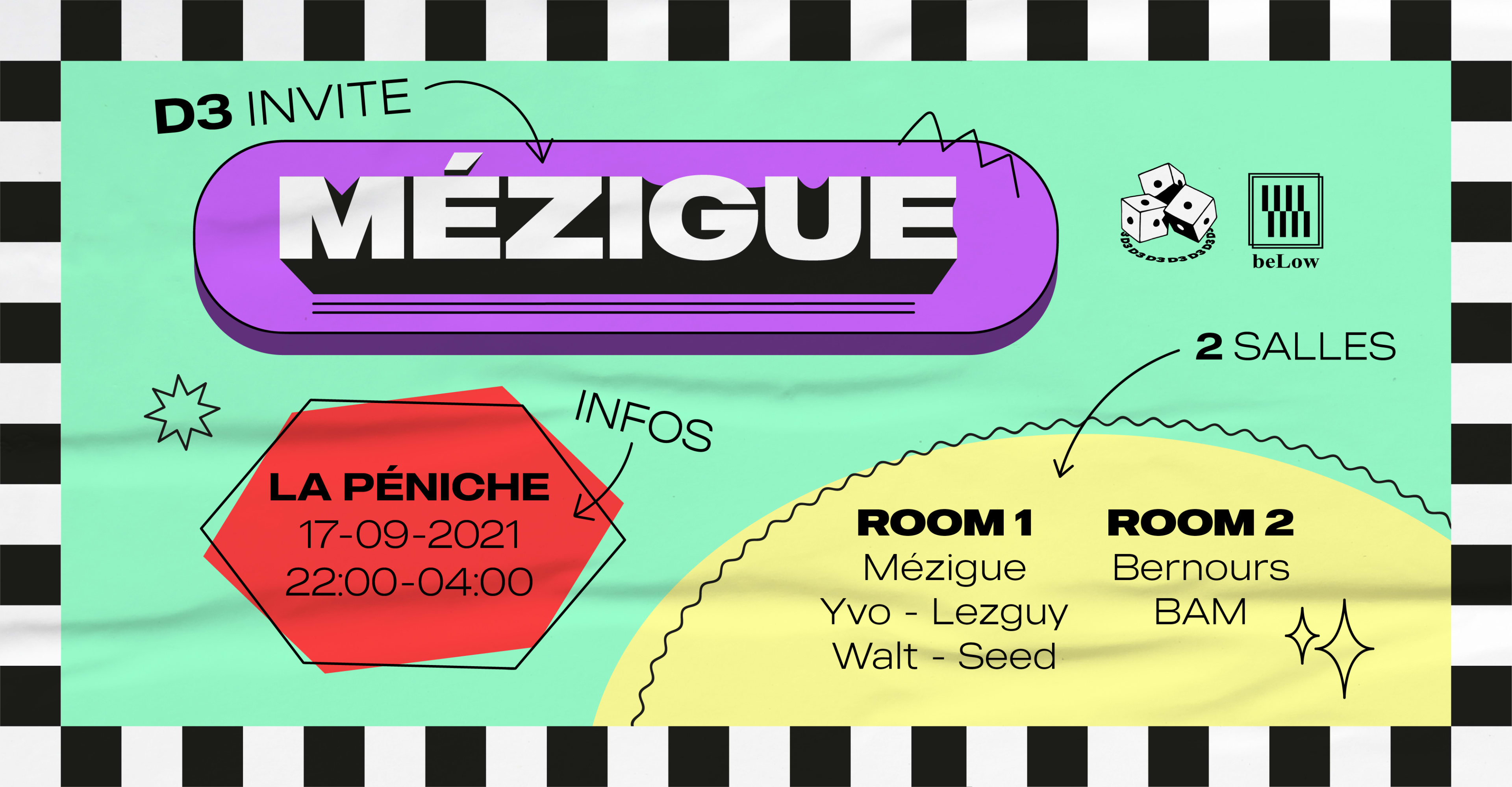 D3 Invite Mézigue Cover