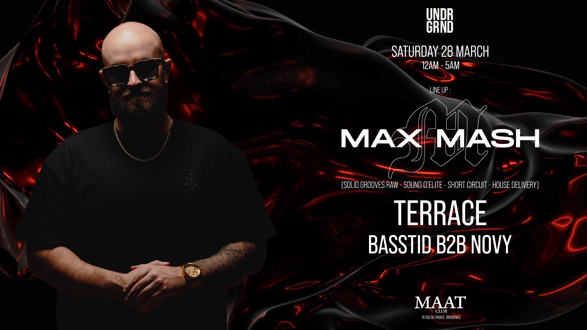 Undrgrnd 4th Edition W/ Max Mash Cover