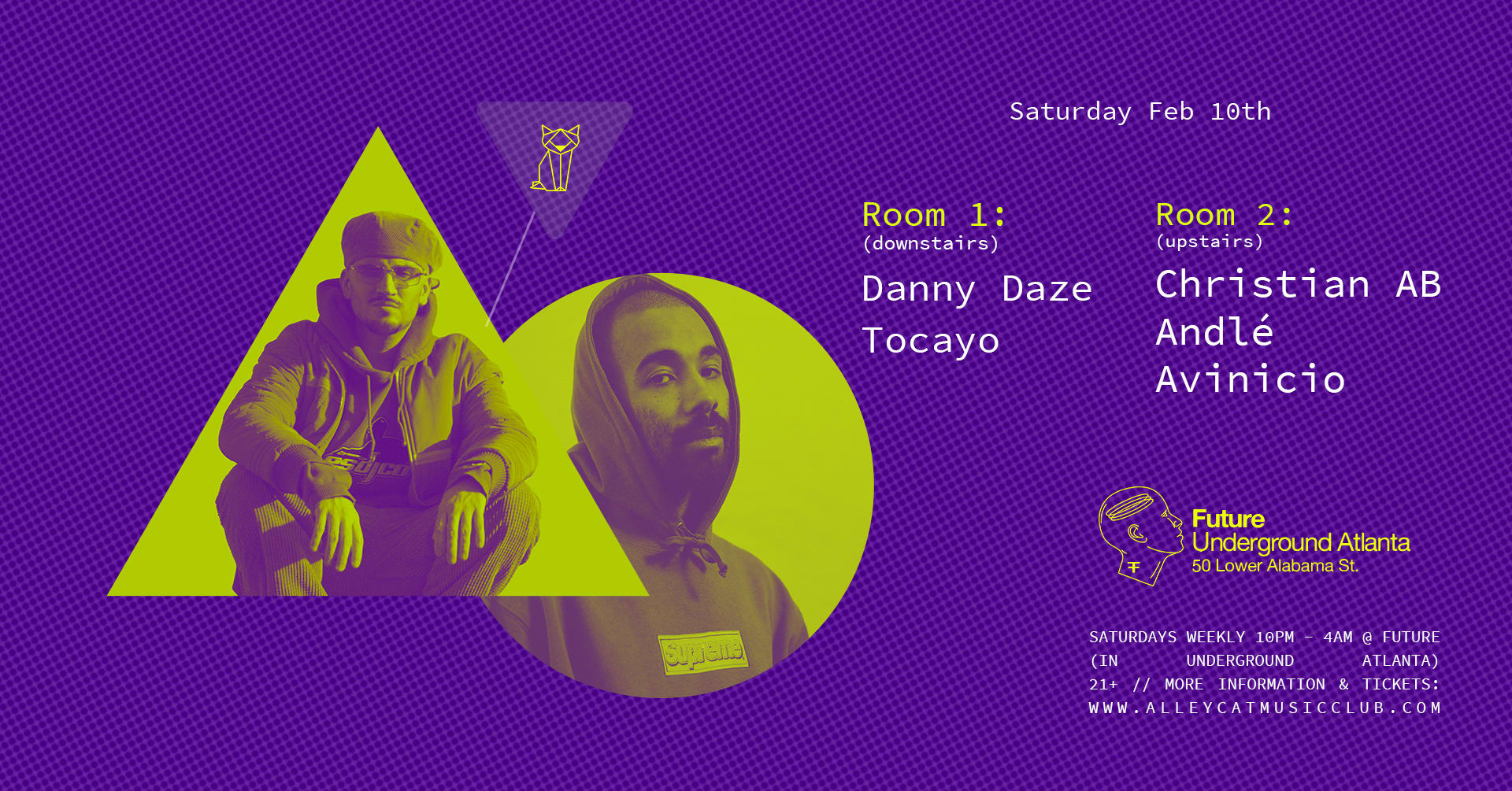 Alley Cat Saturdays: Danny Daze, Christian Ab, & More Cover