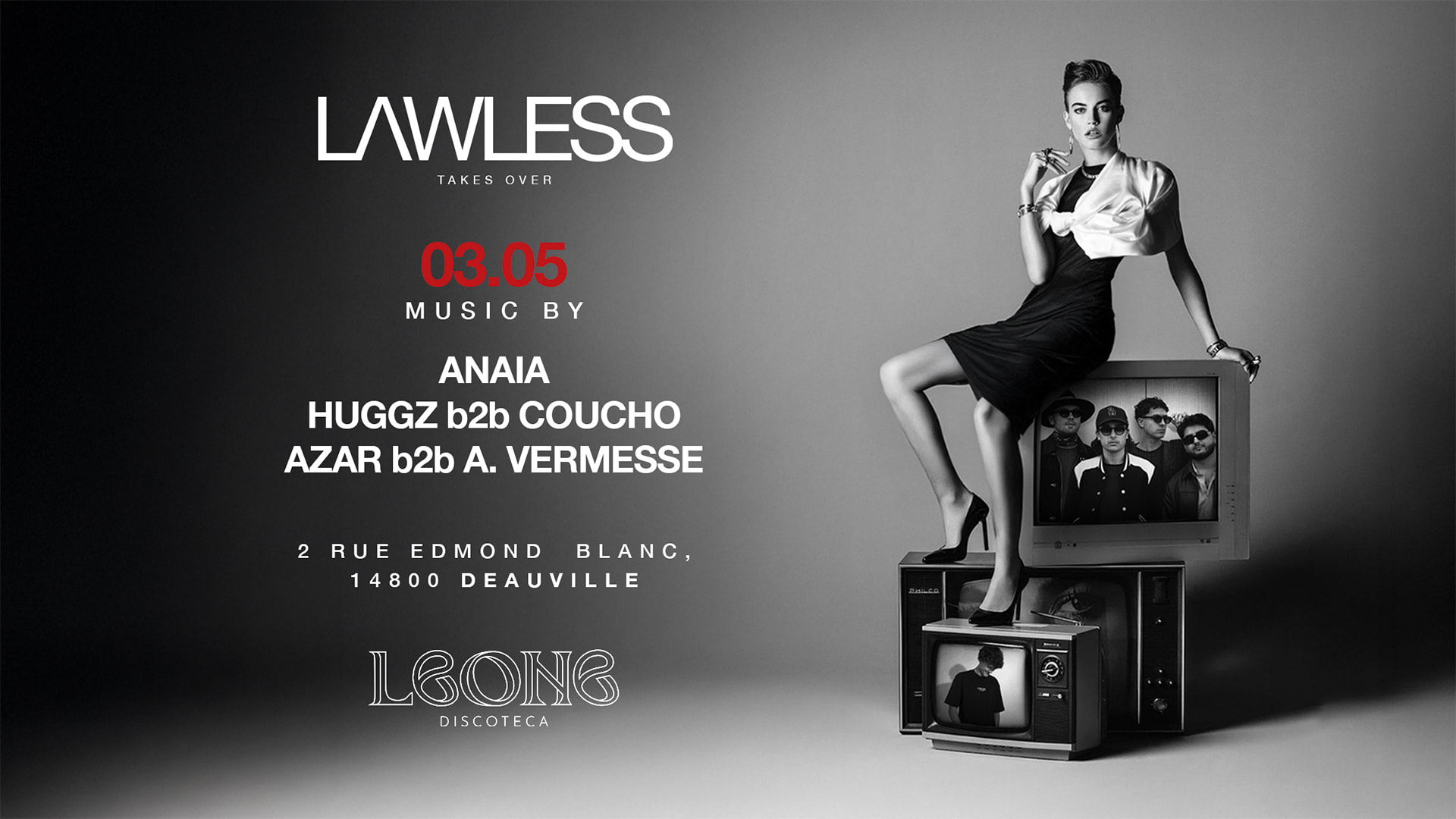 Lawless Takes Over - Leone Discoteca Cover