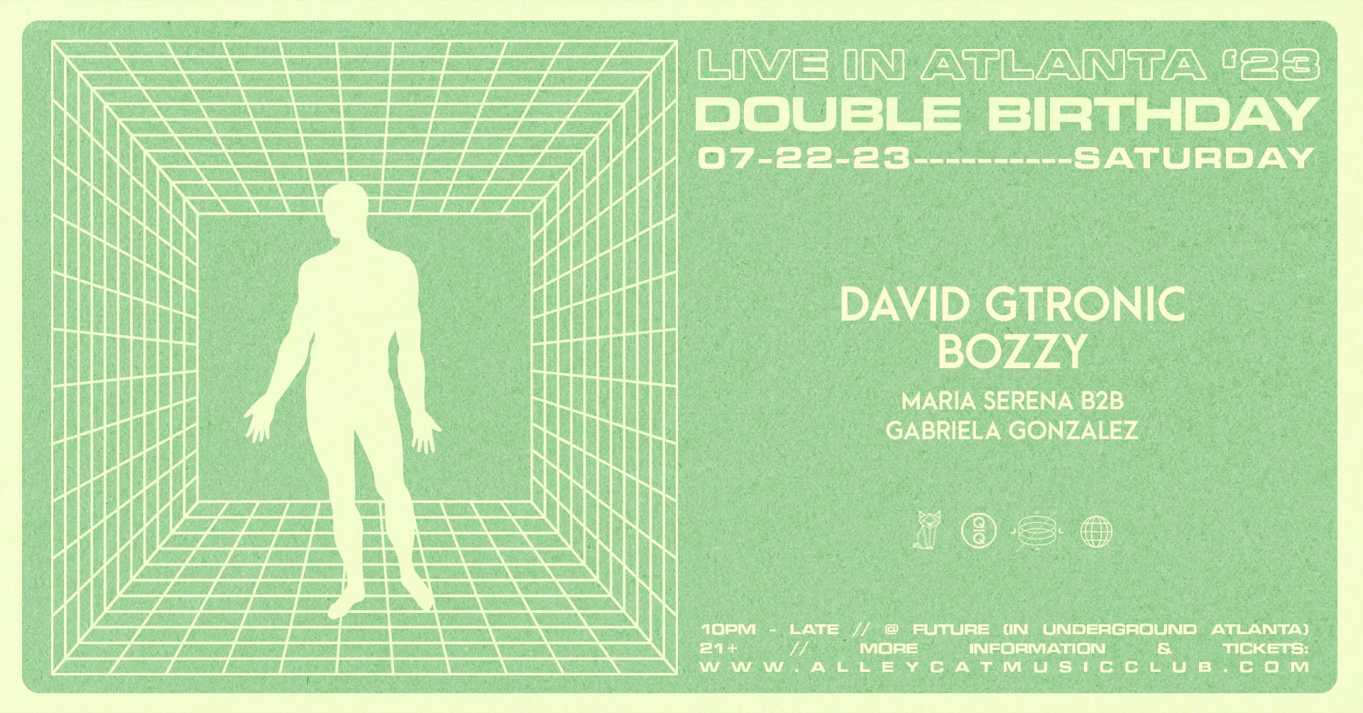 David Gtronic & Bozzy Birthday Doubleheader Cover